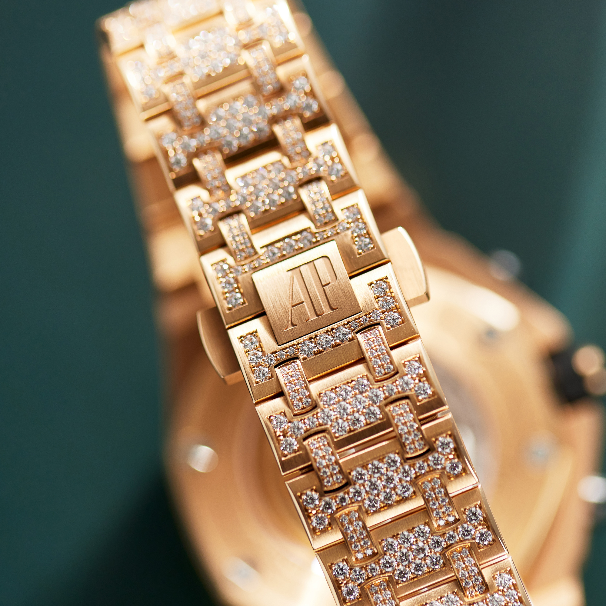 Royal Oak Offshore Rose Gold Diamond Pave Dial 42mm Product Image