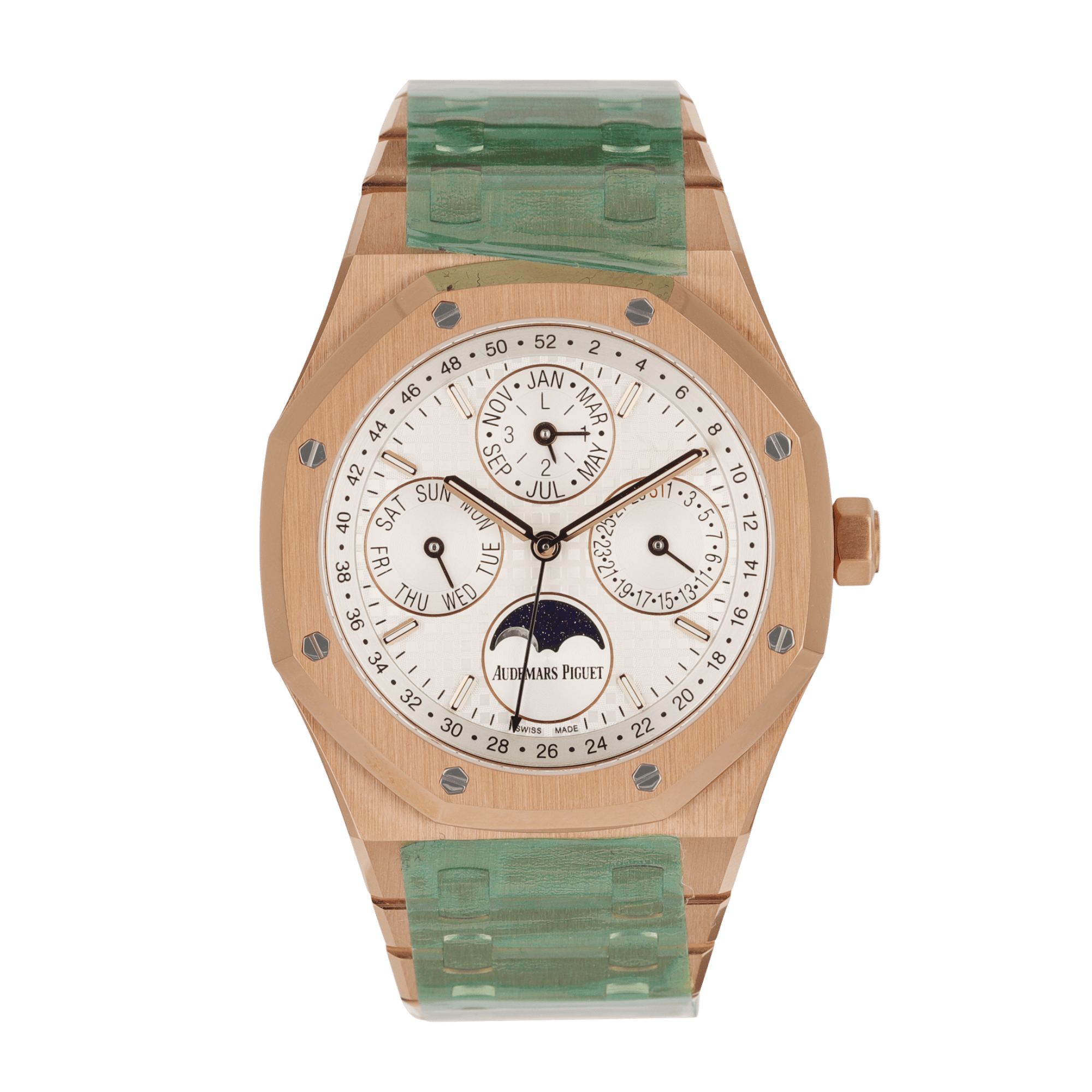 Royal Oak Perpetual Calendar Rose Gold Silver Dial 41mm Product Image