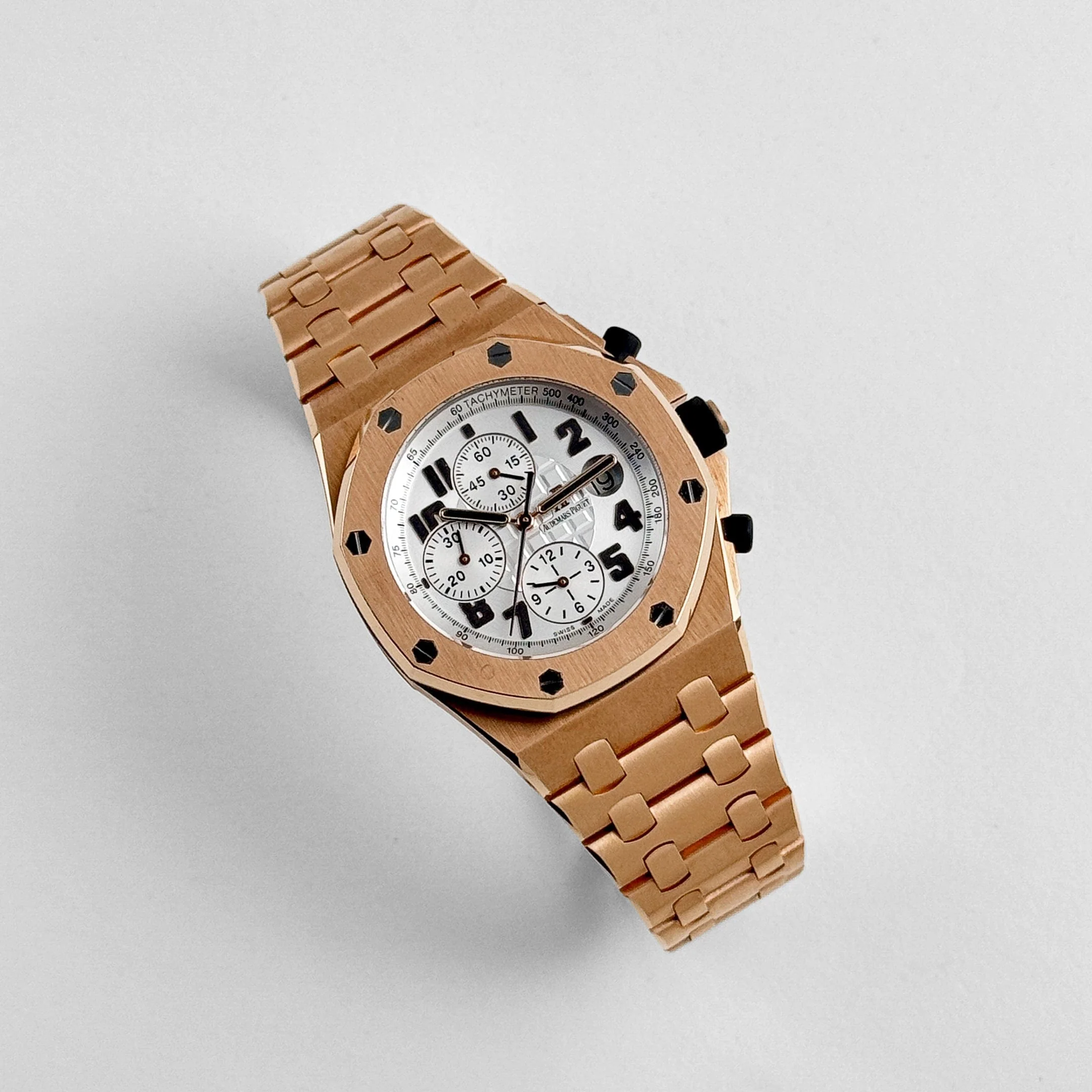 Royal Oak Offshore Chronograph Rose Gold Silver Dial 42mm Product Image 1