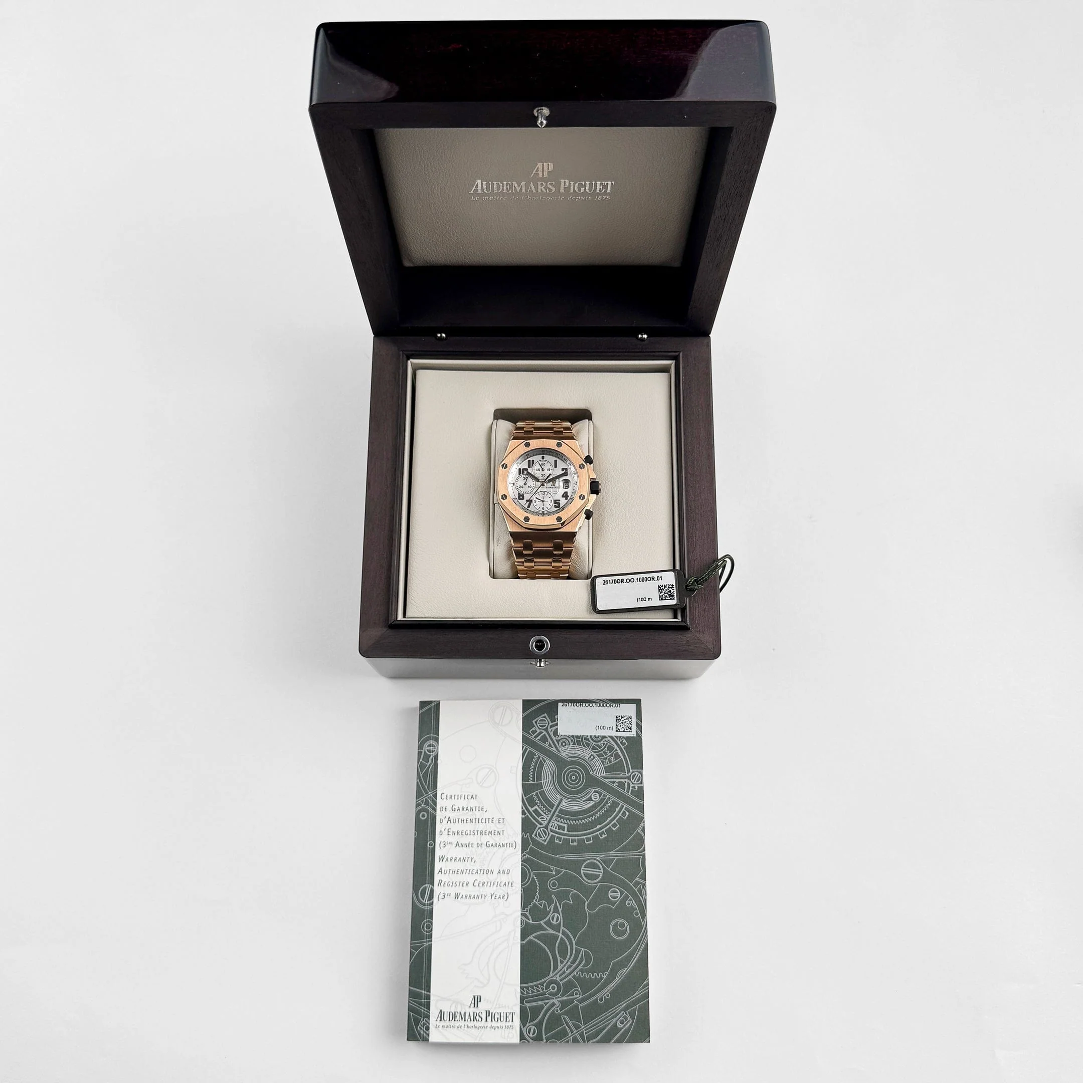 Royal Oak Offshore Chronograph Rose Gold Silver Dial 42mm Product Image 10