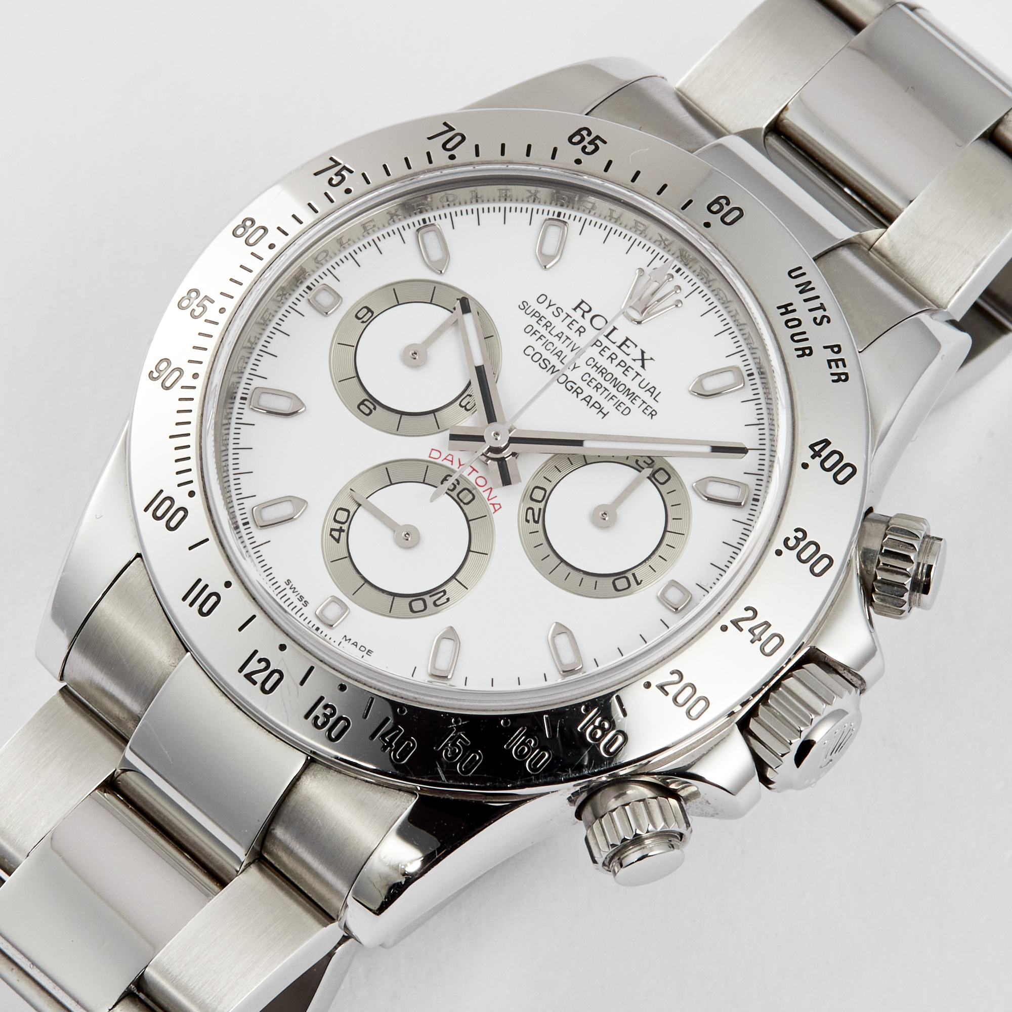 Daytona Steel White Dial 40mm Product Image 1