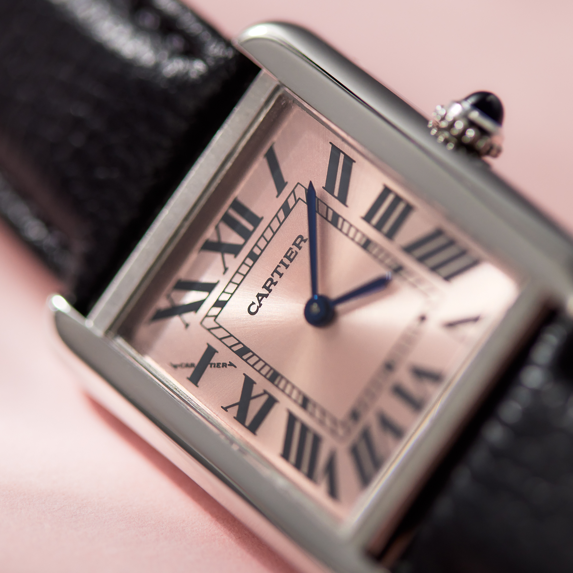 Tank Solo Steel Pink Dial 24mm Product Image 12