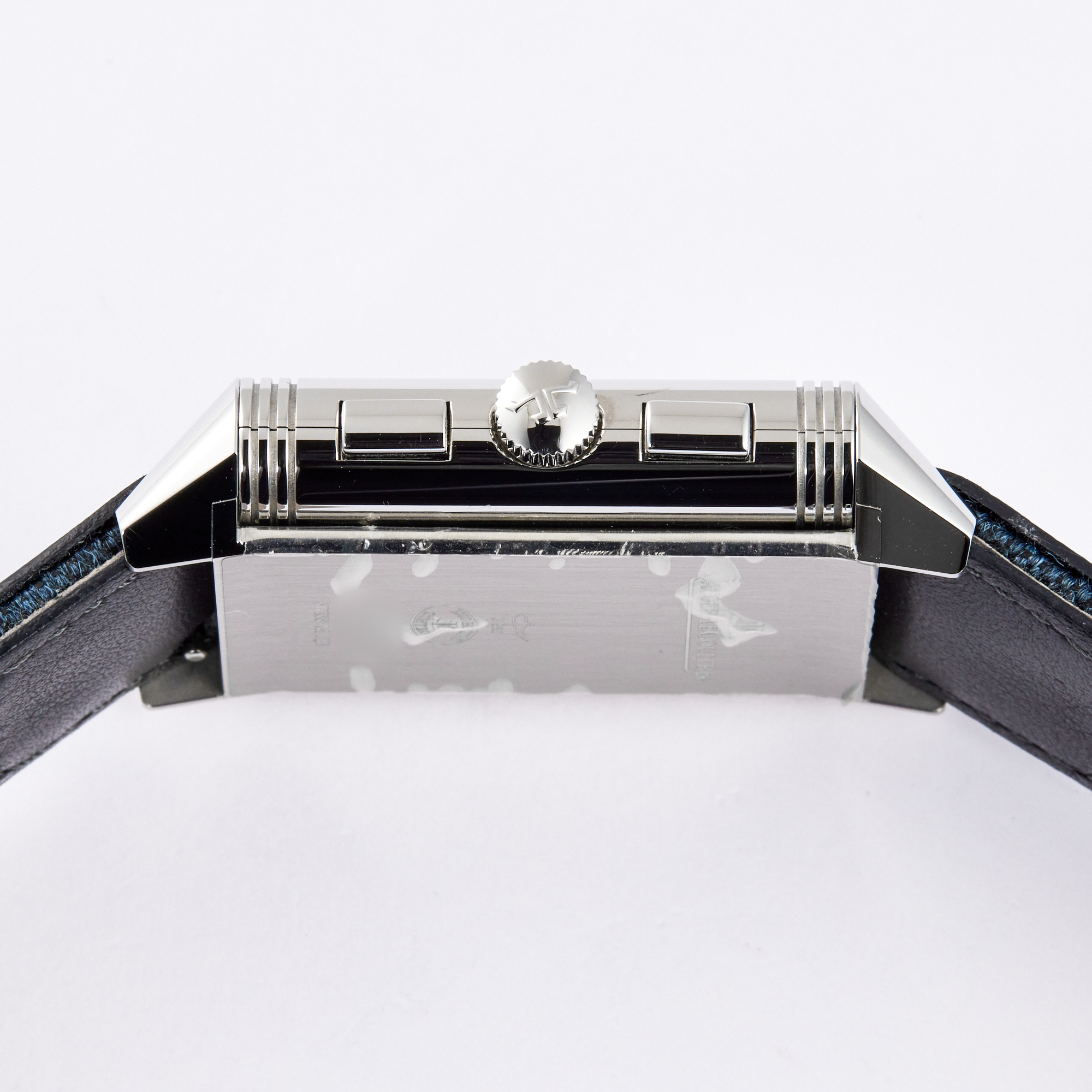 Reverso Tribute Chronograph Steel Blue Dial 29mm Product Image 4