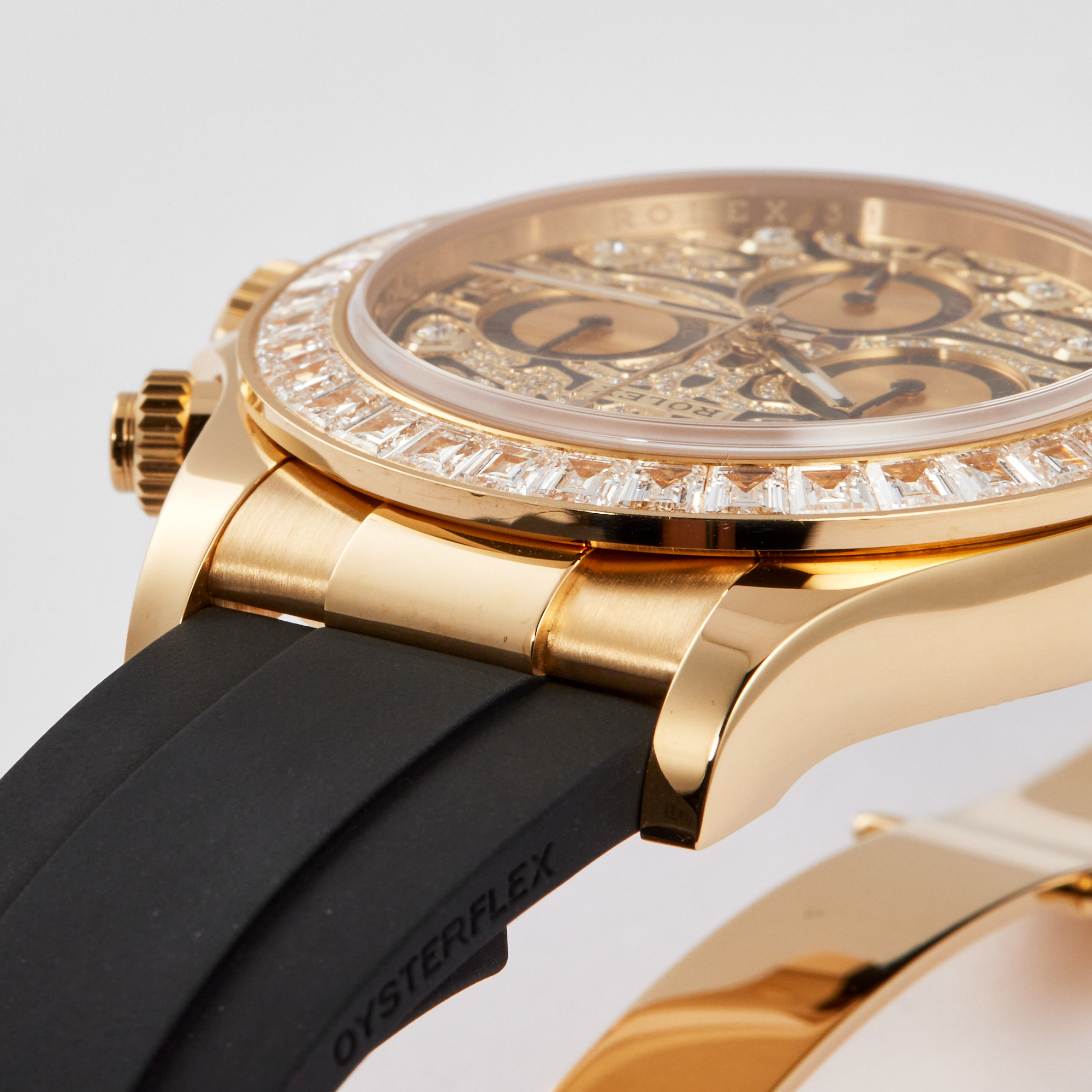 Daytona Yellow Gold Diamond Oysterflex "Eye of the Tiger" 40mm Product Image 13