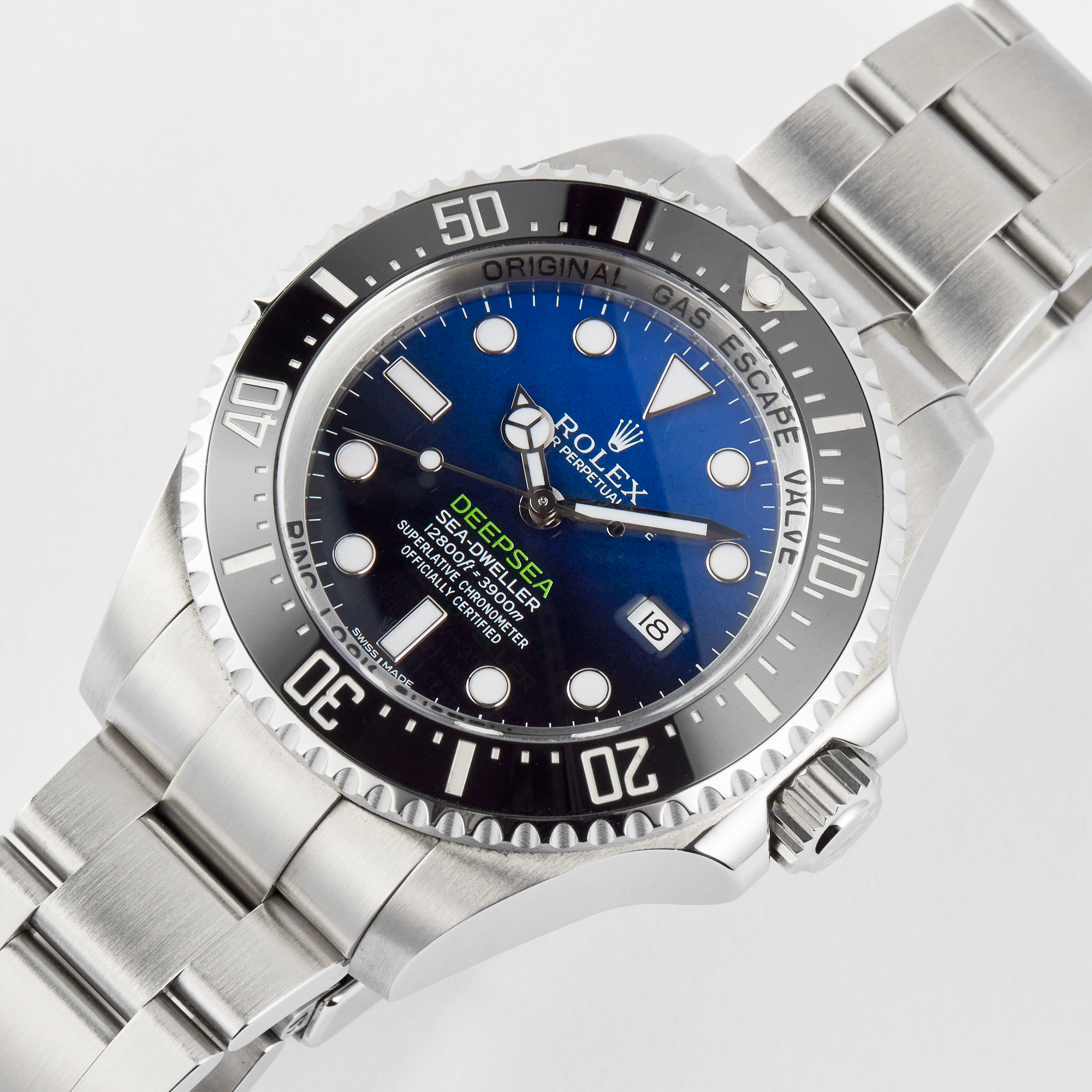 Sea-Dweller Deepsea D-Blue Steel Blue Dial 44mm Product Image 1