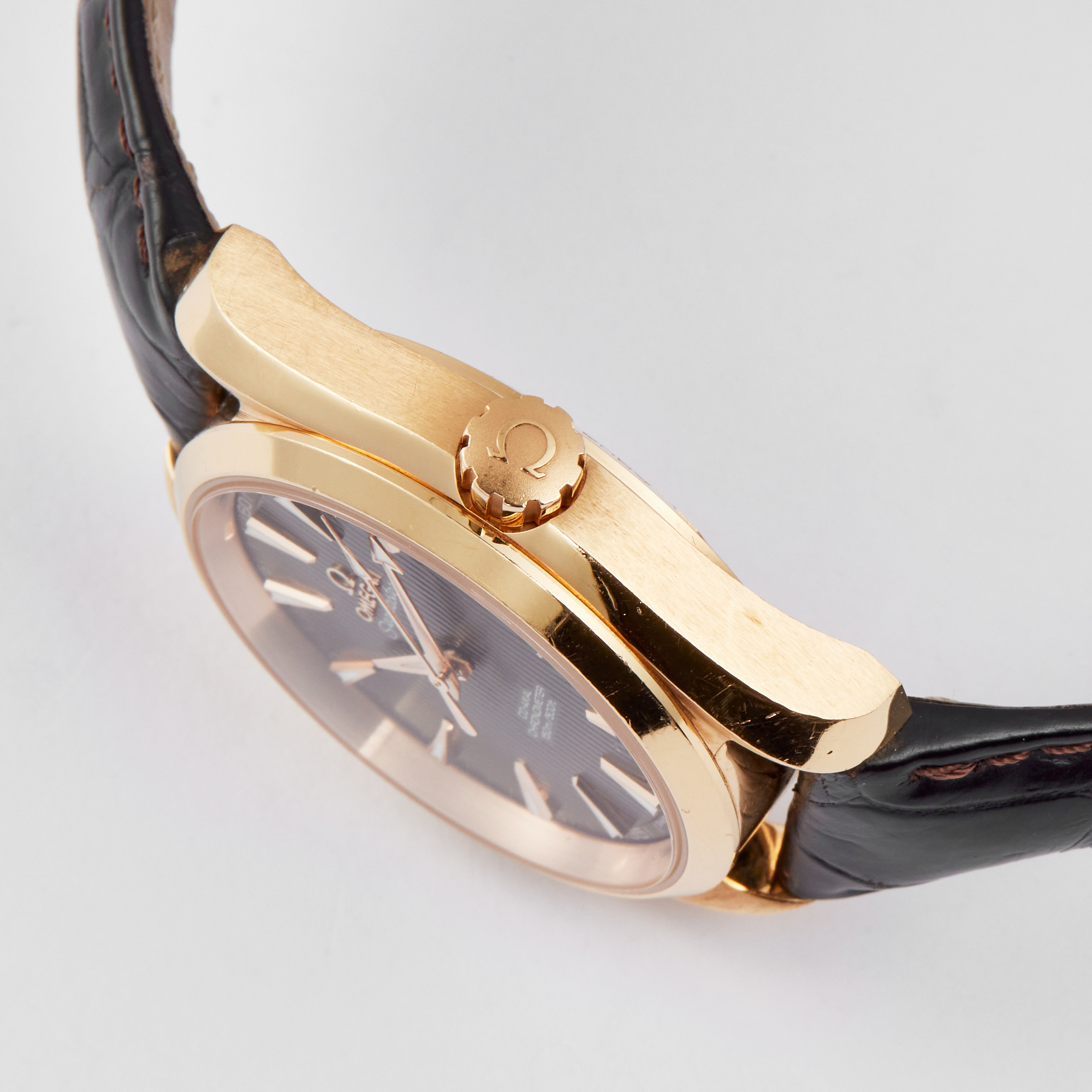 Aquaterra Rose Gold Grey Dial 38mm Product Image 2