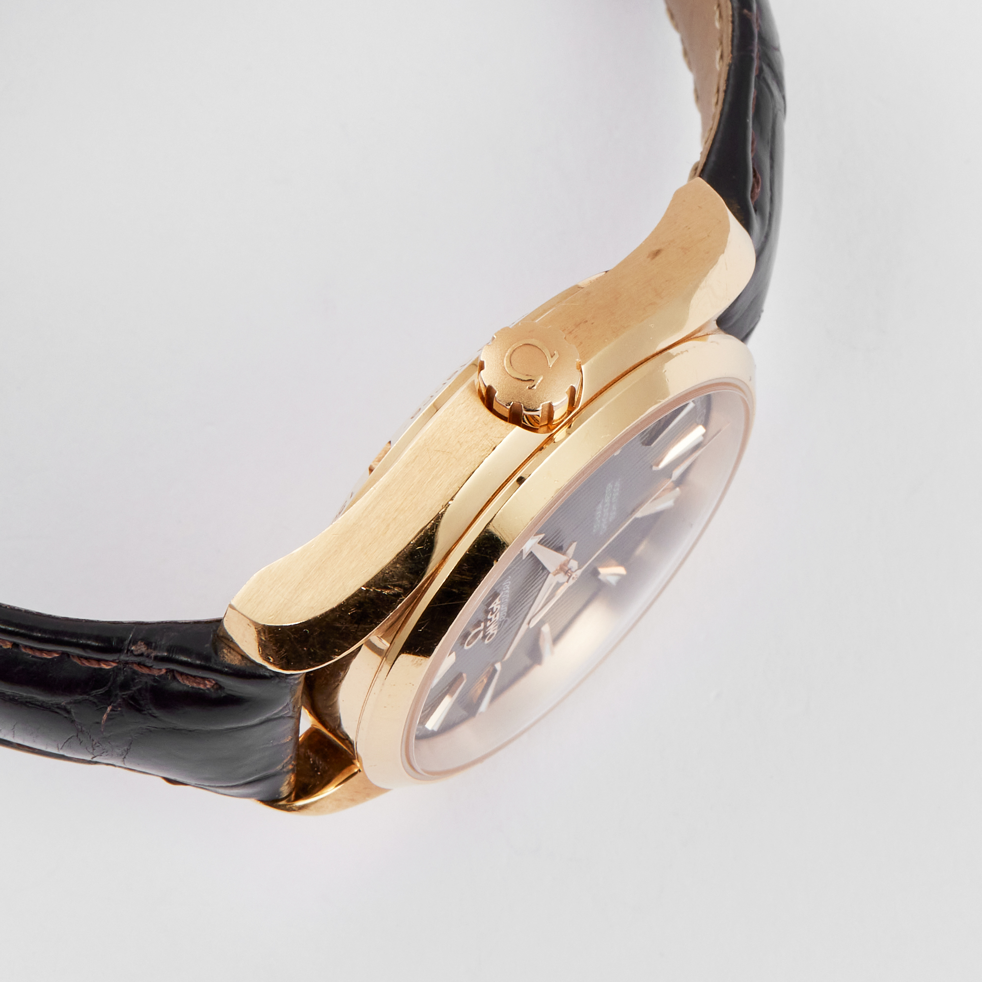 Aquaterra Rose Gold Grey Dial 38mm Product Image 3