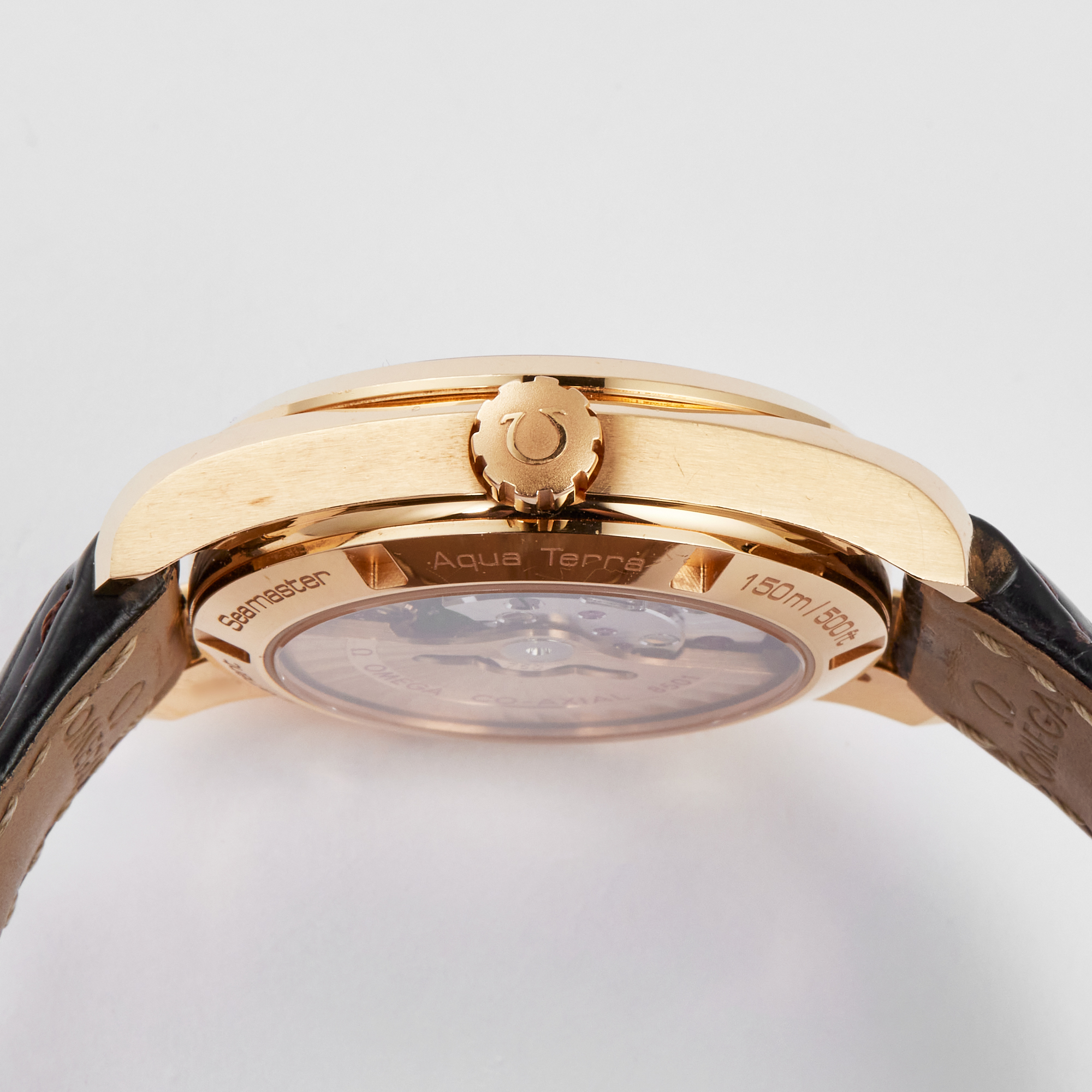 Aquaterra Rose Gold Grey Dial 38mm Product Image 4