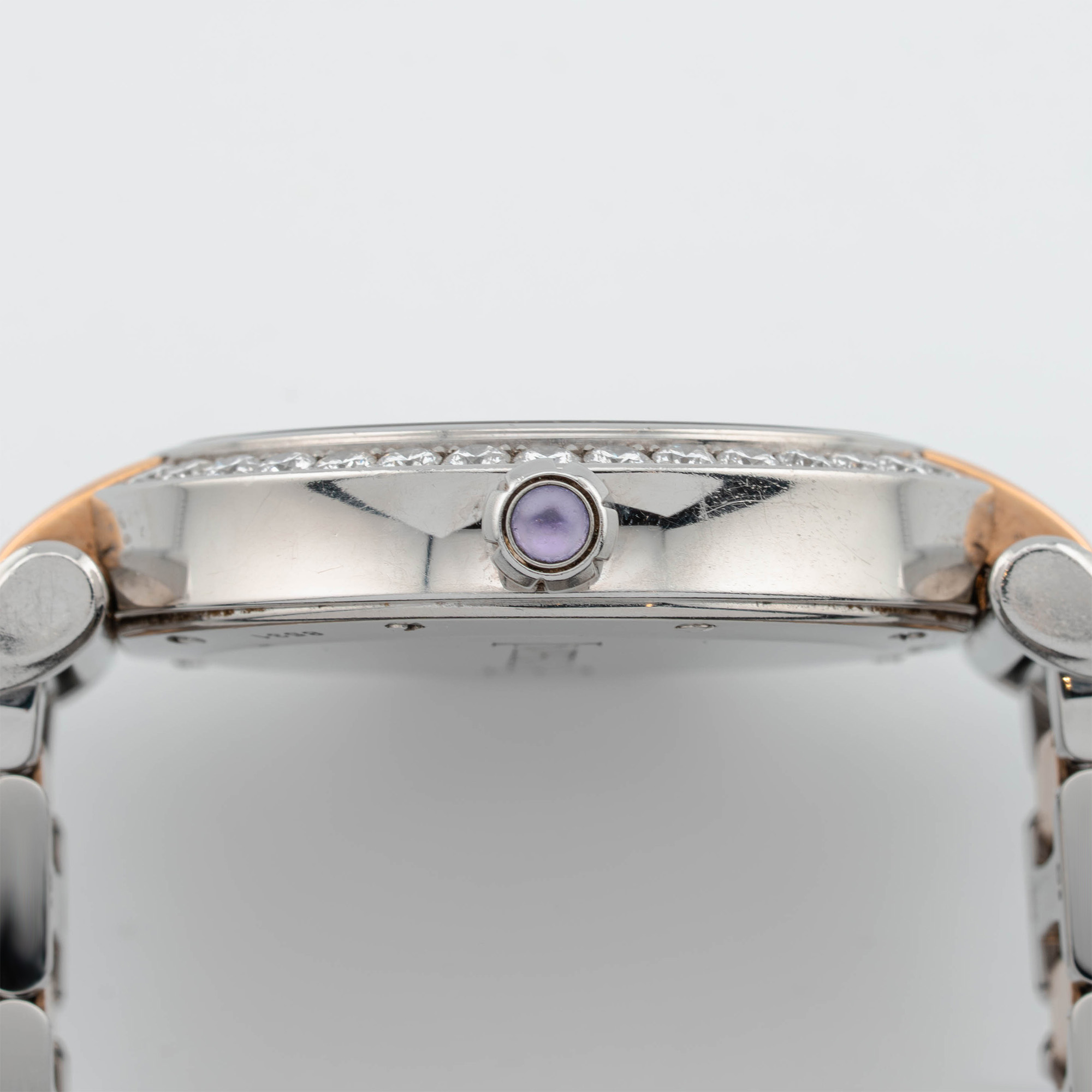 Imperiale Rose Gold & Steel Diamond Mother of Pearl Silver Dial 40mm Product Image 4