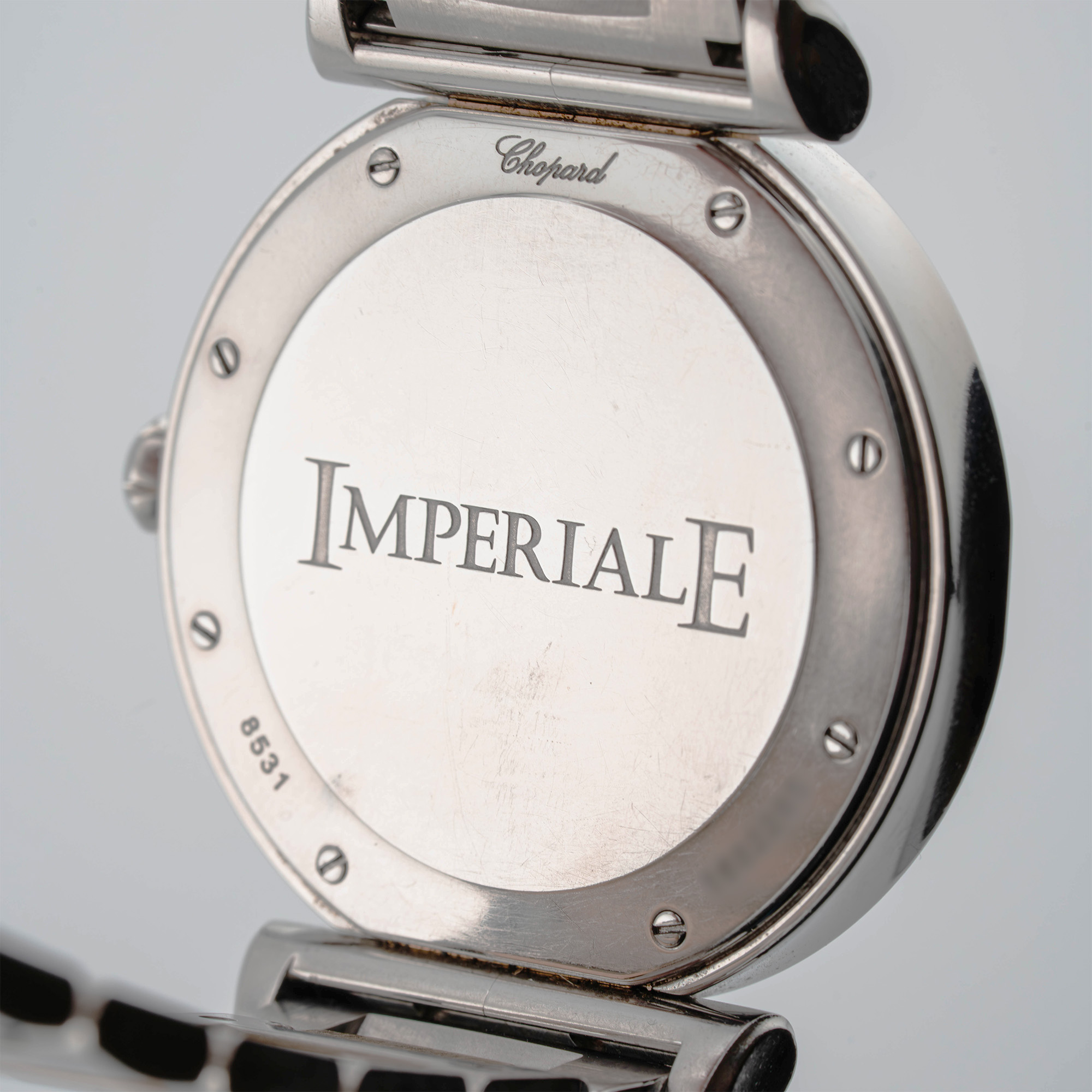 Imperiale Rose Gold & Steel Diamond Mother of Pearl Silver Dial 40mm Product Image 6