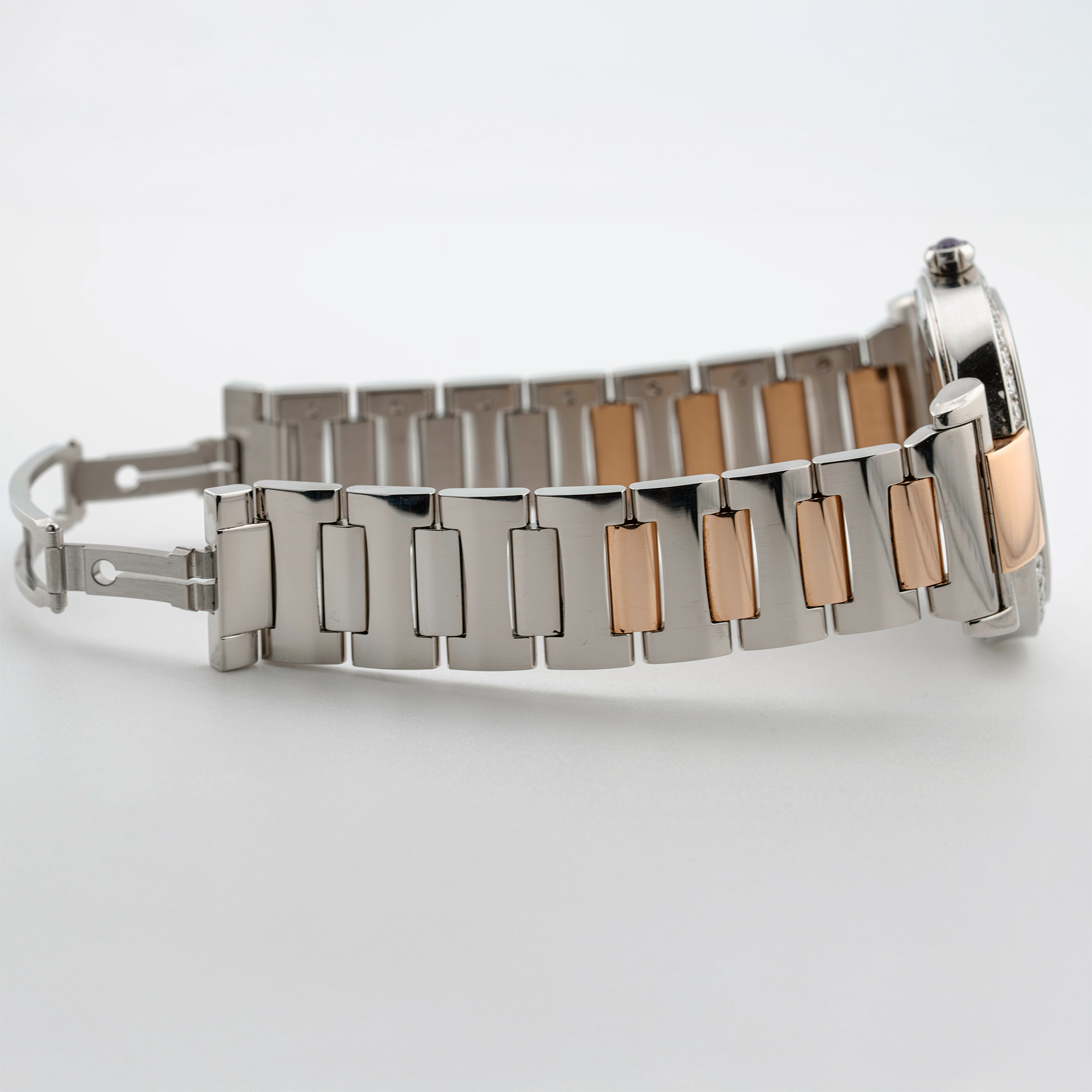 Imperiale Rose Gold & Steel Diamond Mother of Pearl Silver Dial 40mm Product Image 9