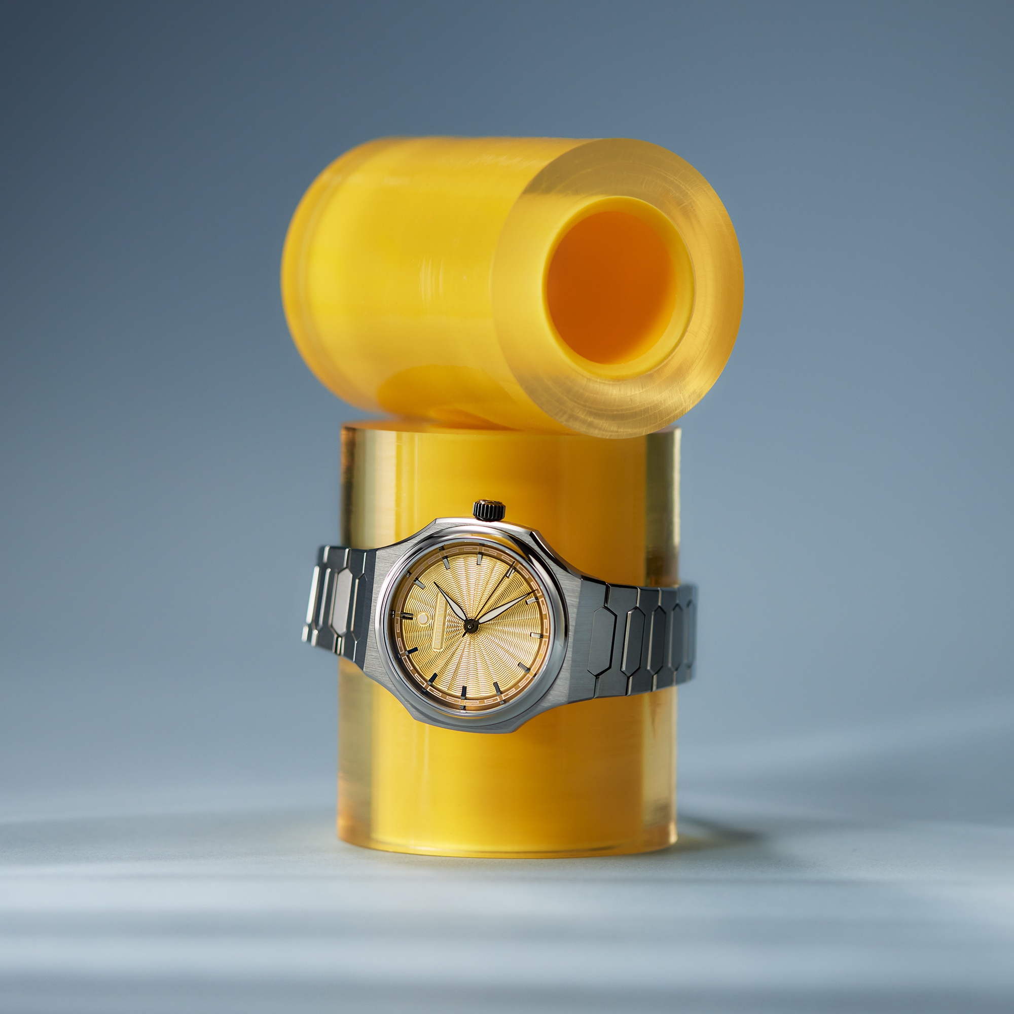 Atelier Wen x Revolution Perception 'CÀN’ Titanium Champagne Dial 40mm Product Image