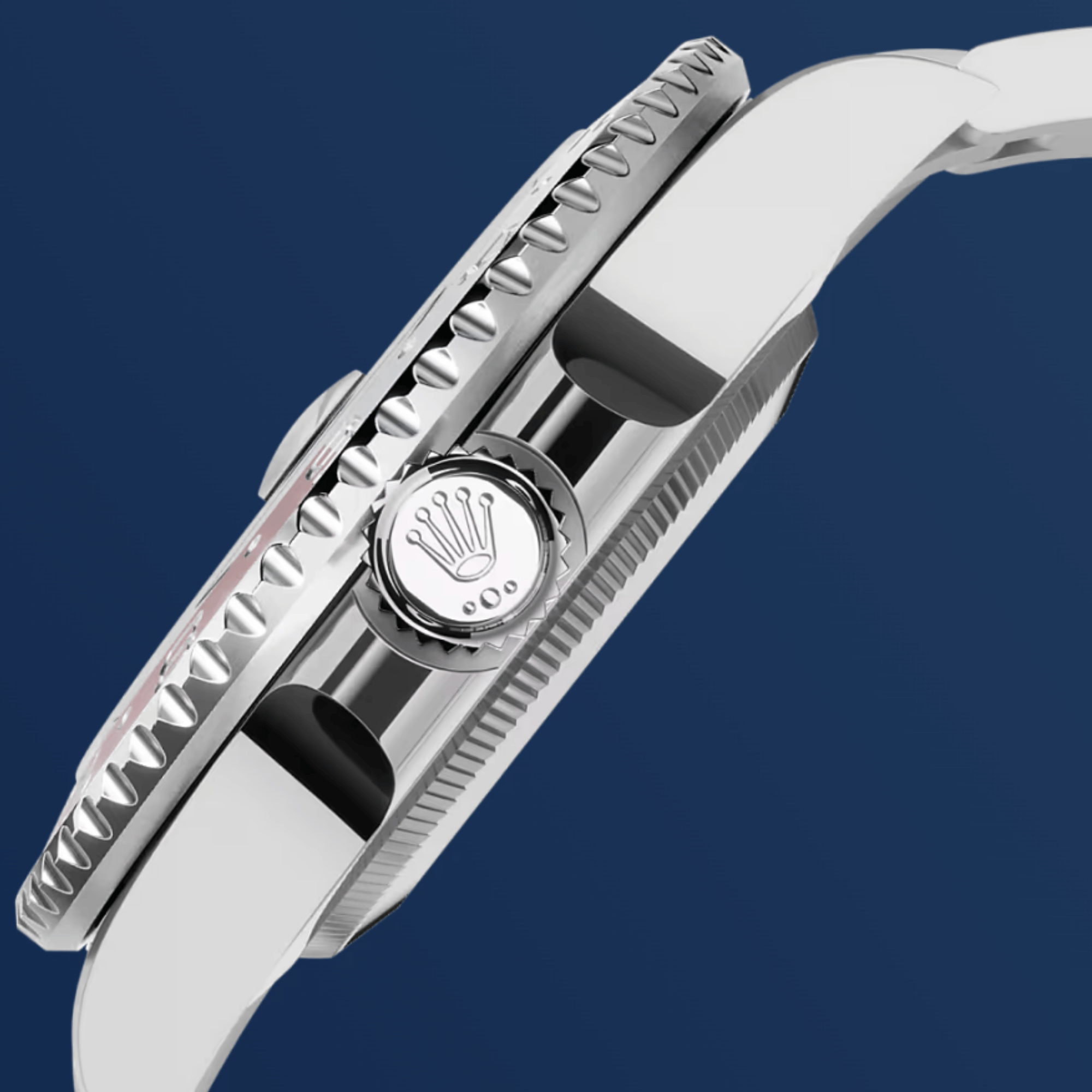 GMT-Master II White Gold Blue Dial "Pepsi" 40mm Product Image 3