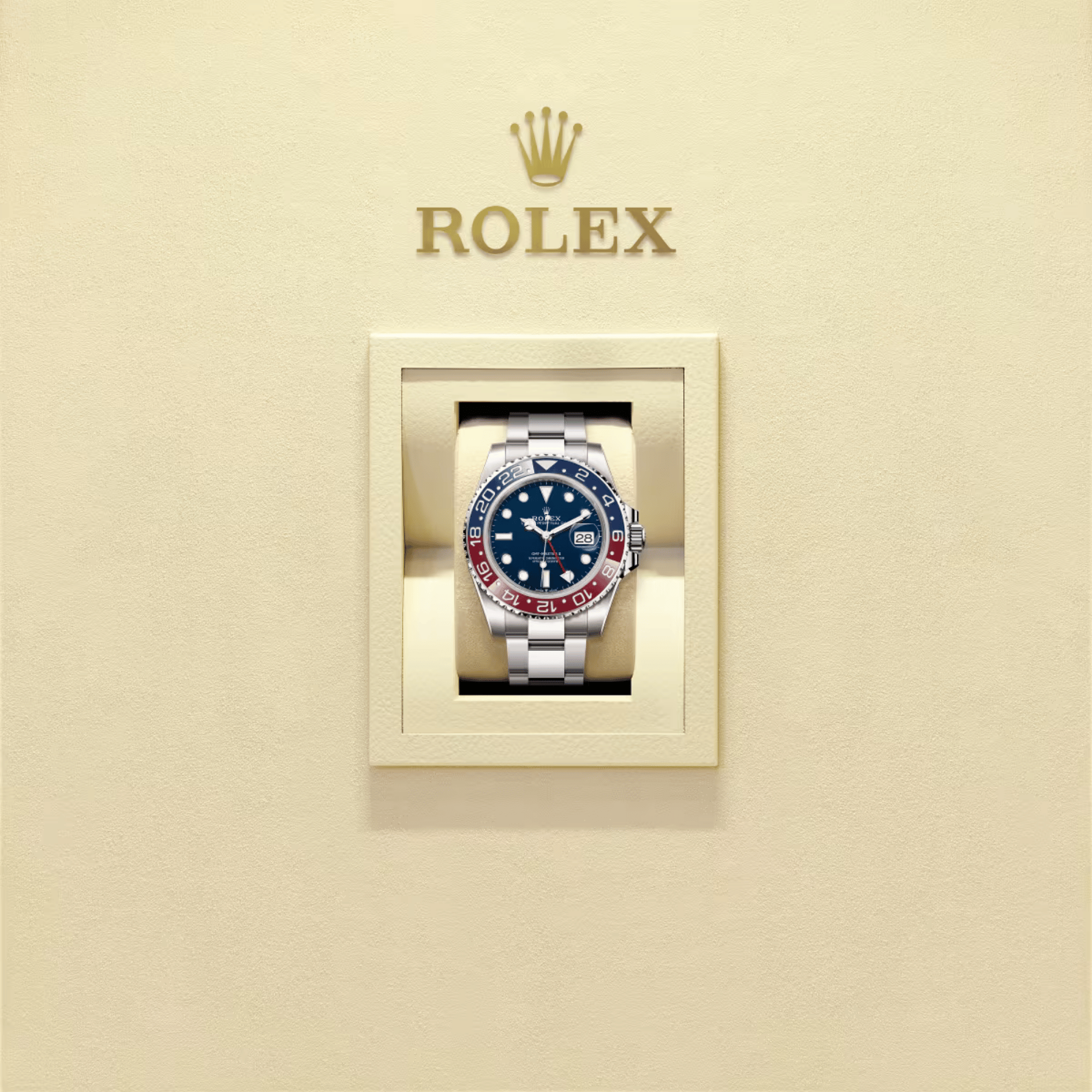 GMT-Master II White Gold Blue Dial "Pepsi" 40mm Product Image 5