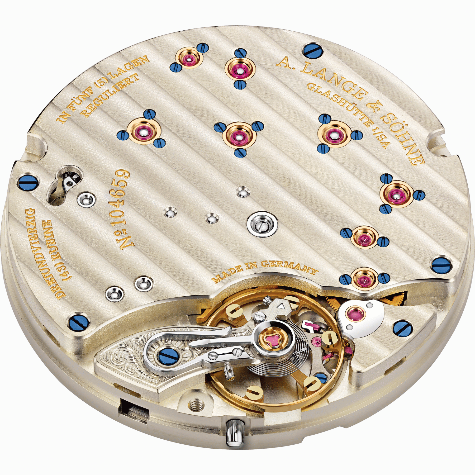 Lange 1 Rose Gold Silver Dial 38mm Product Image 3