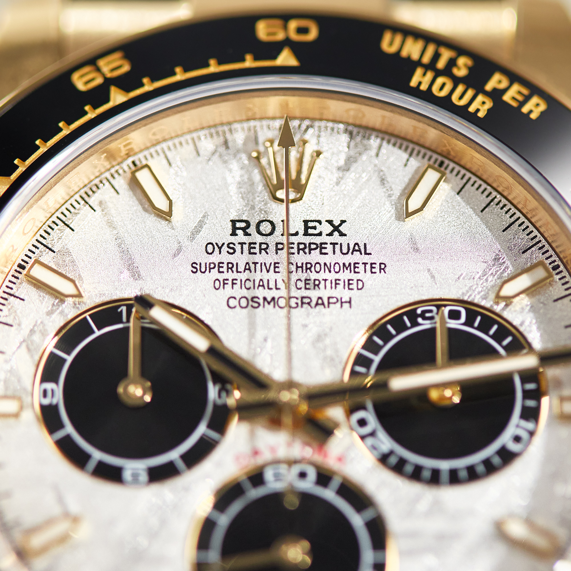 Daytona Yellow Gold Oysterflex Meteorite Dial 40mm Product Image