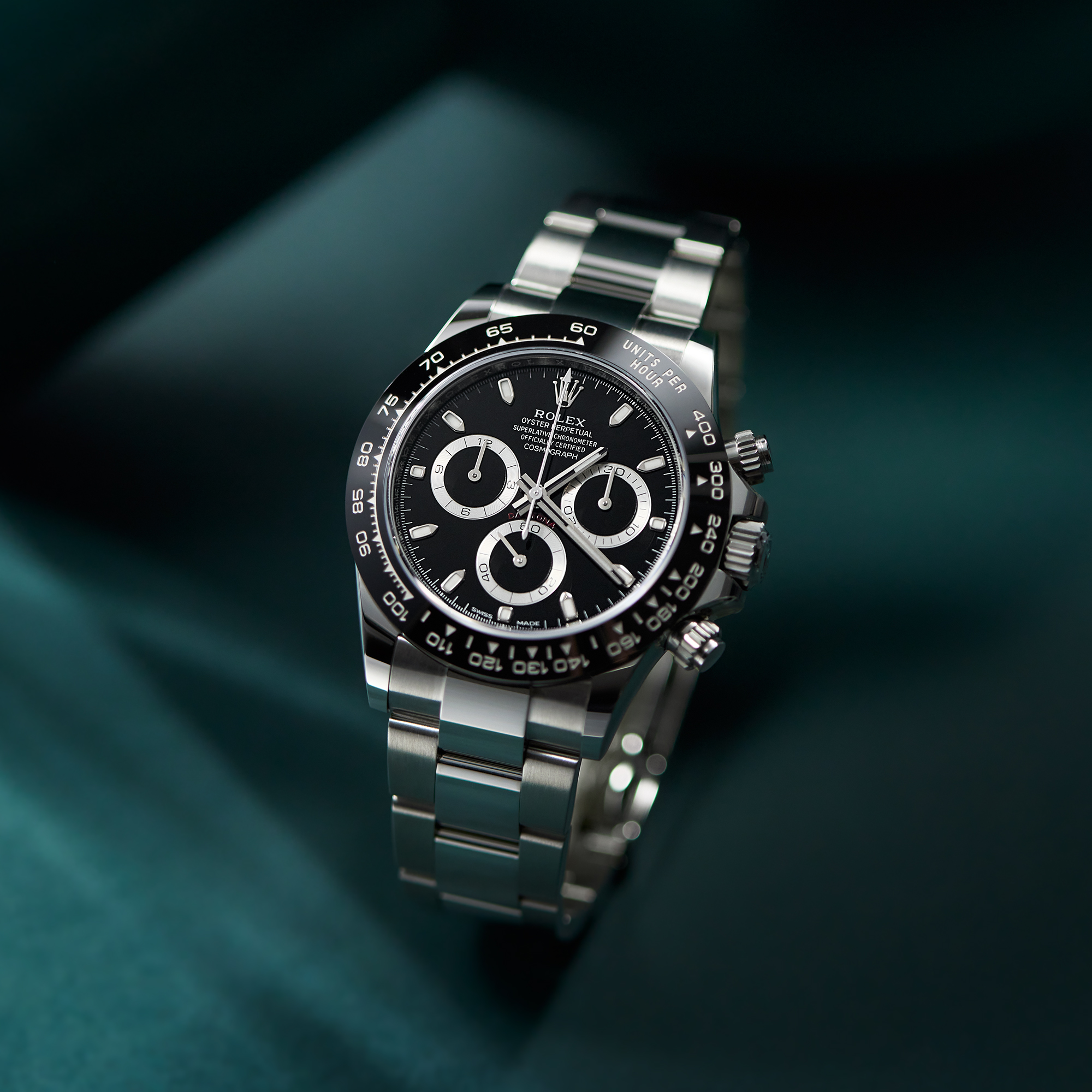 Daytona Steel Black Dial 40mm Product Image