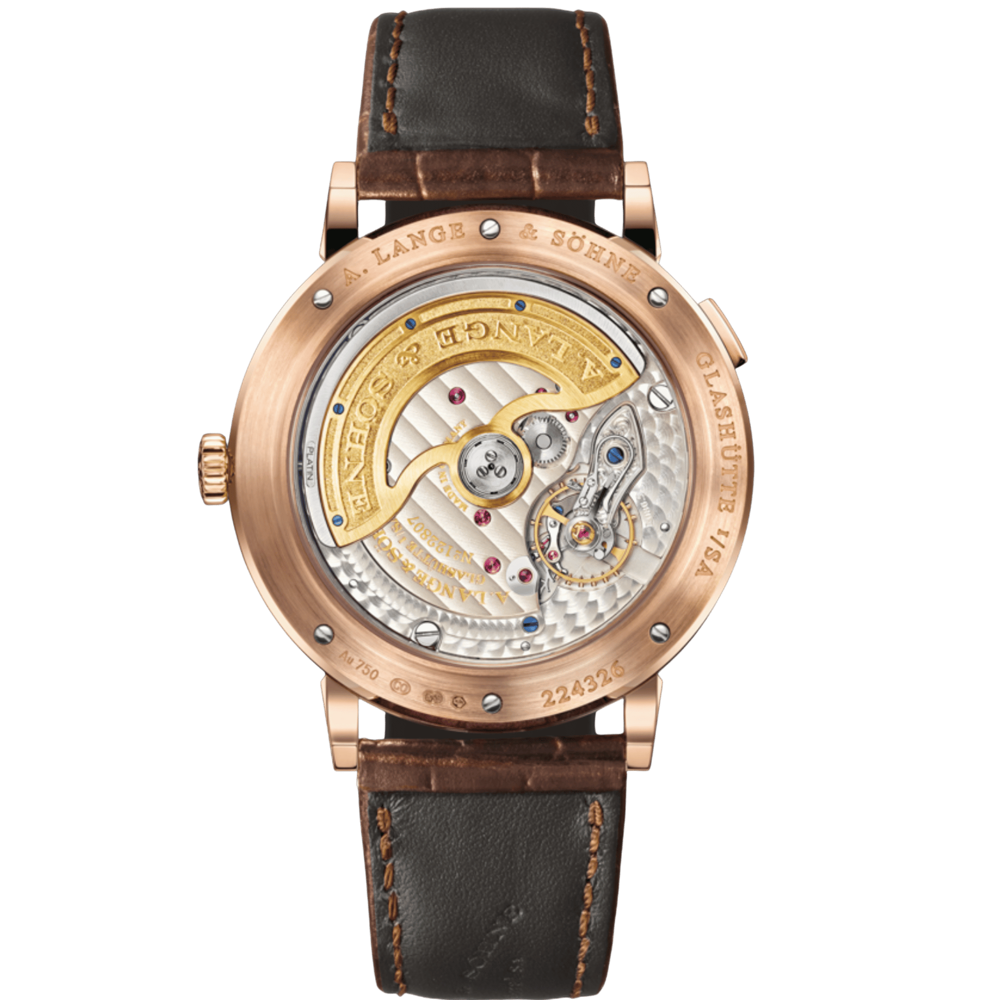 Saxonia Moonphase Rose Gold Silver Dial 40mm Product Image 2