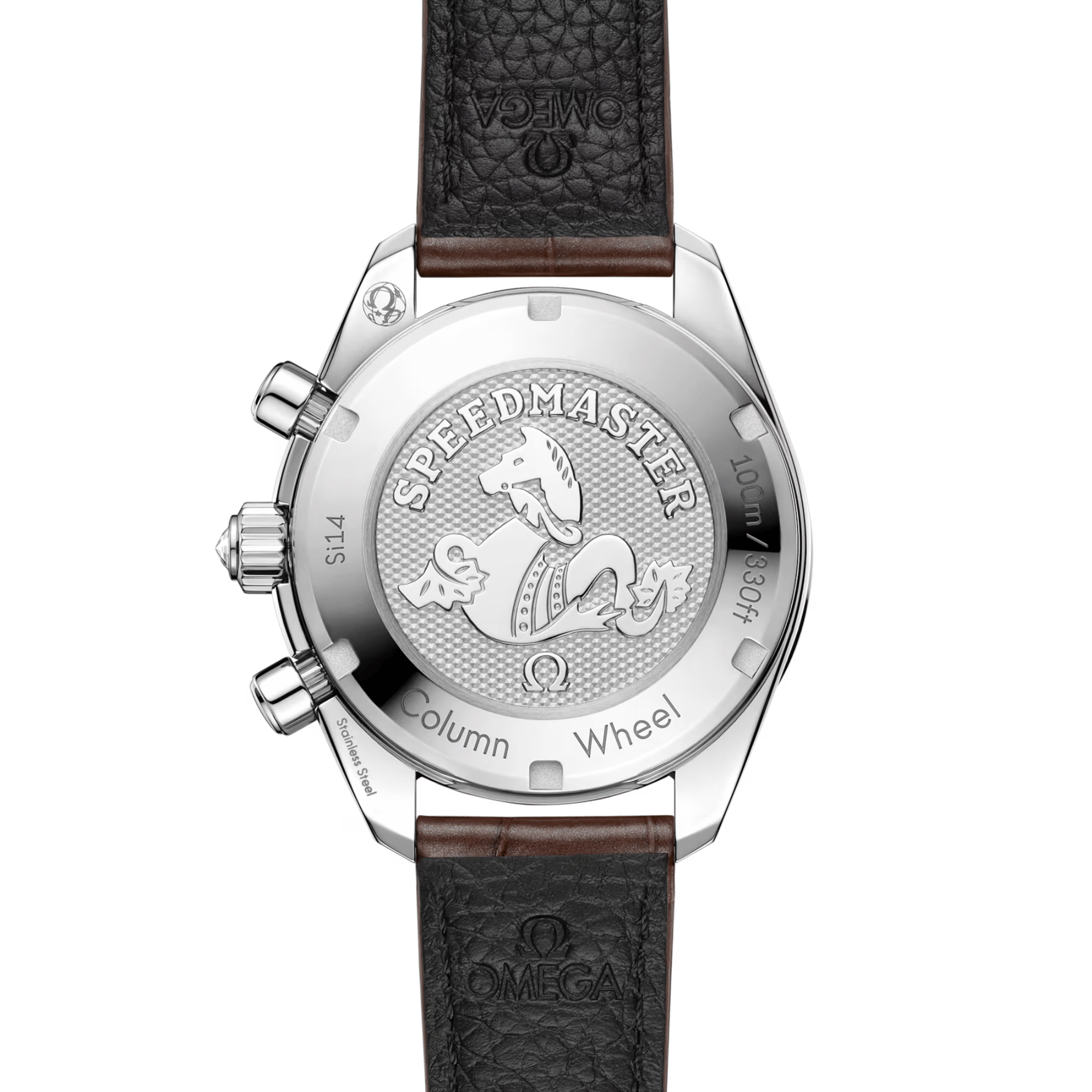 Speedmaster Steel Diamond Brown Dial 38mm Product Image 5