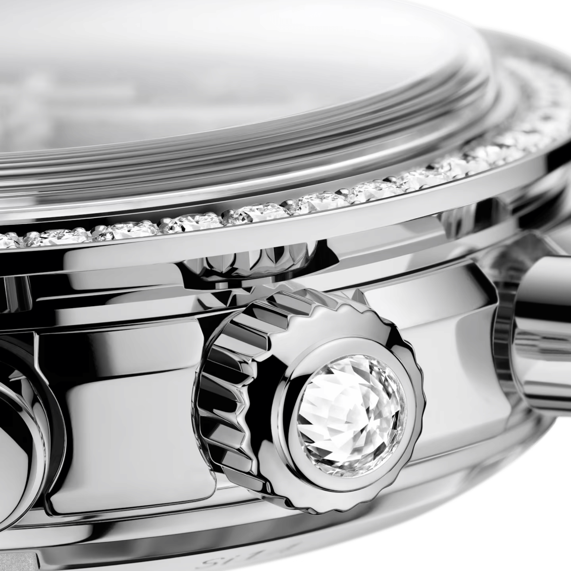 Speedmaster Date Steel Diamond Brown Dial 38mm Product Image 2