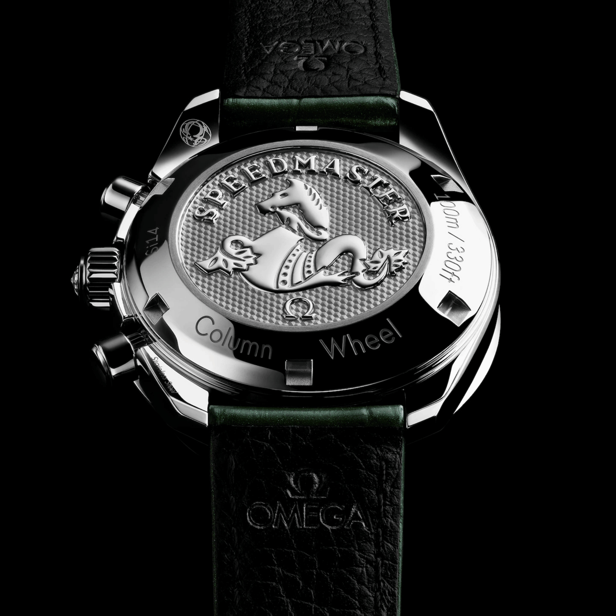 Speedmaster Steel Diamond Green Dial 38mm Product Image 2