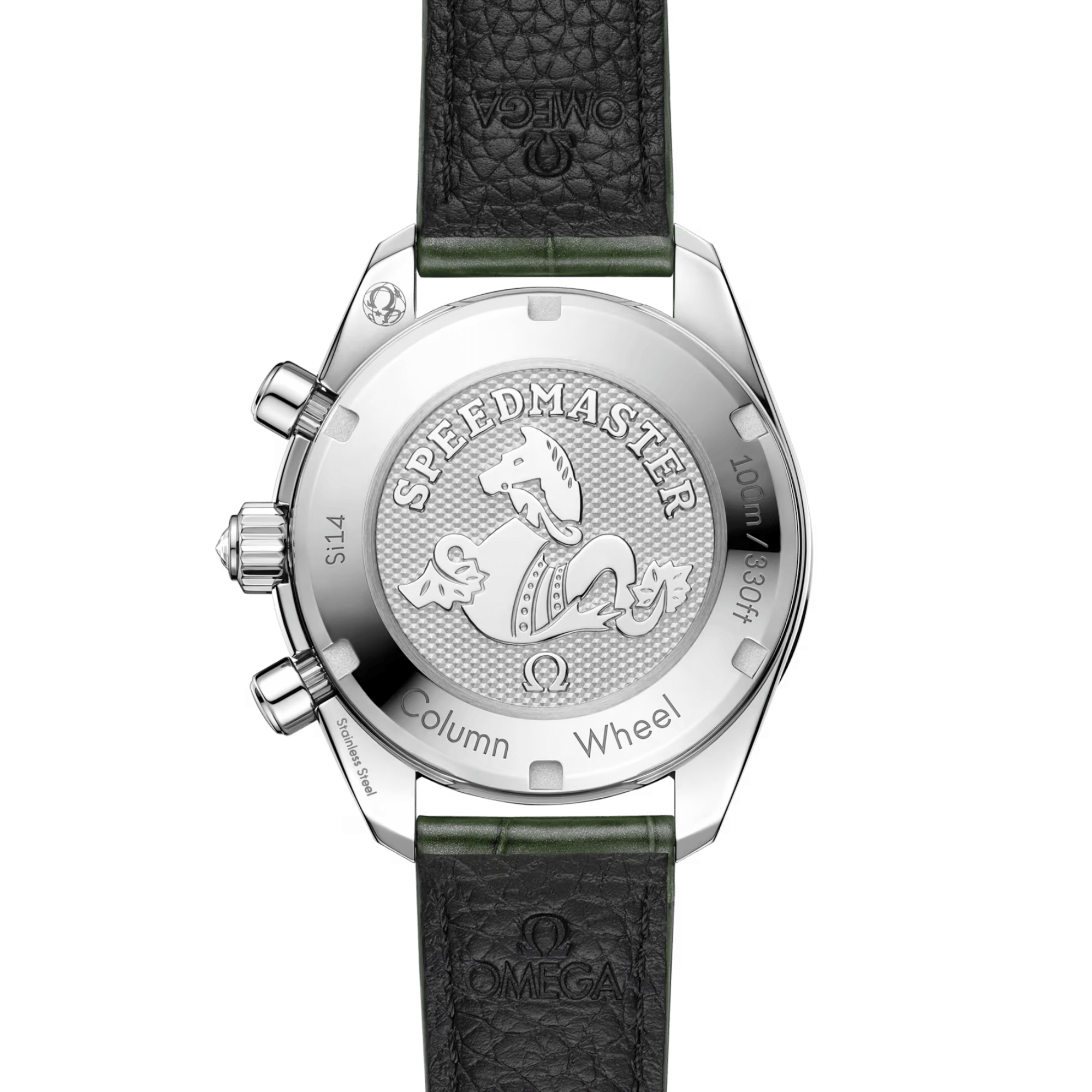 Speedmaster Steel Diamond Green Dial 38mm Product Image 5