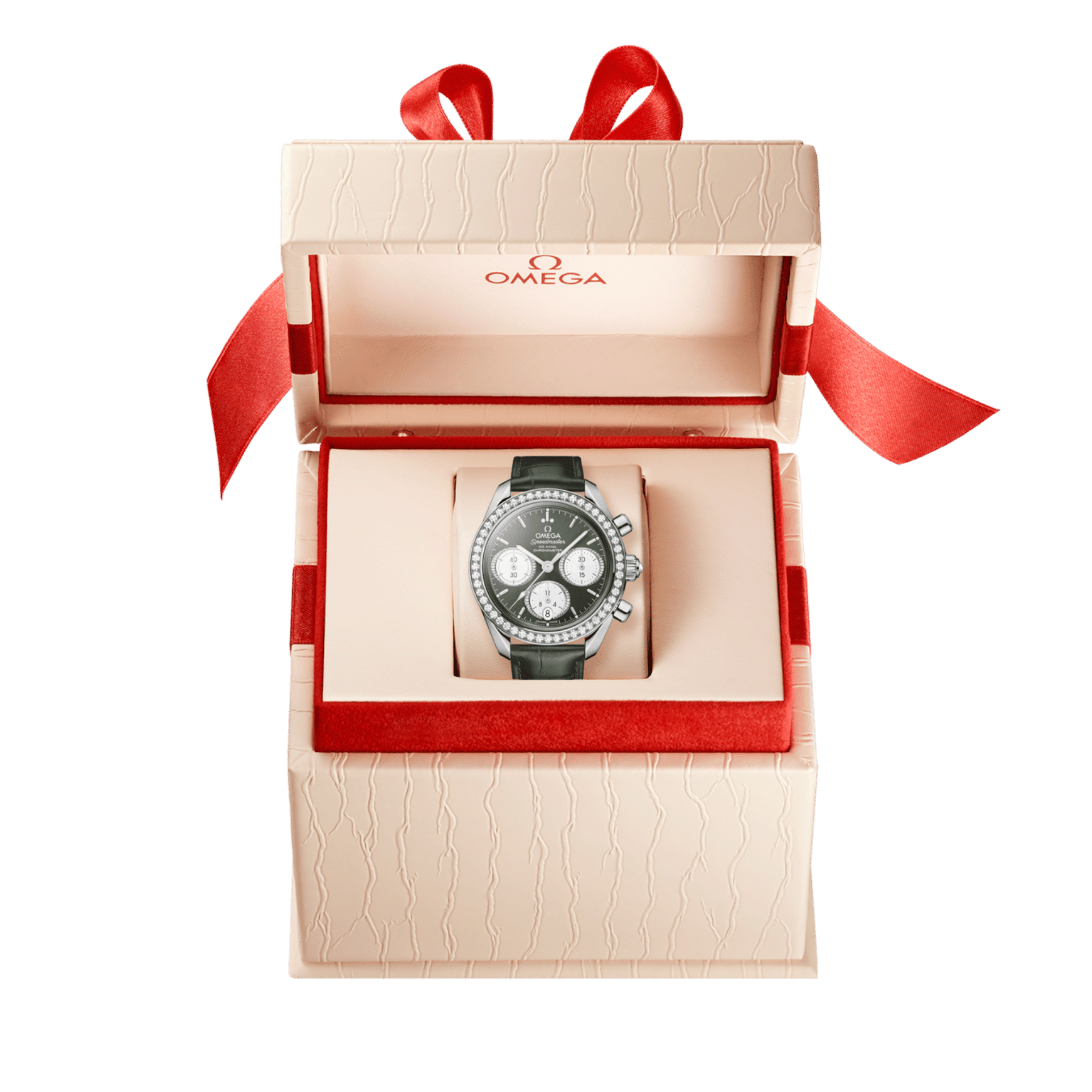 Speedmaster Steel Diamond Green Dial 38mm Product Image 6