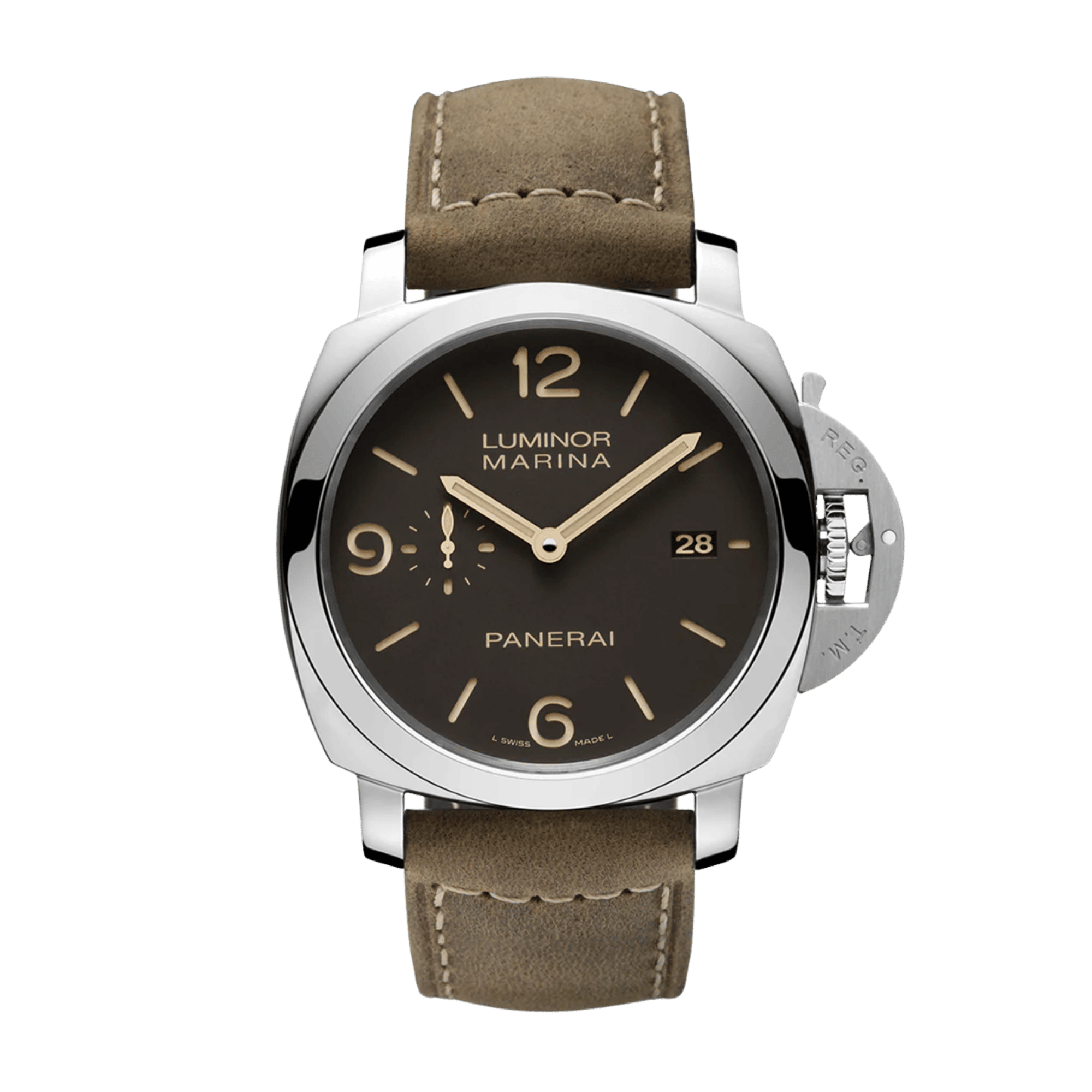 Luminor 1950 "Hong Kong" Steel Brown Dial 44mm Product Image