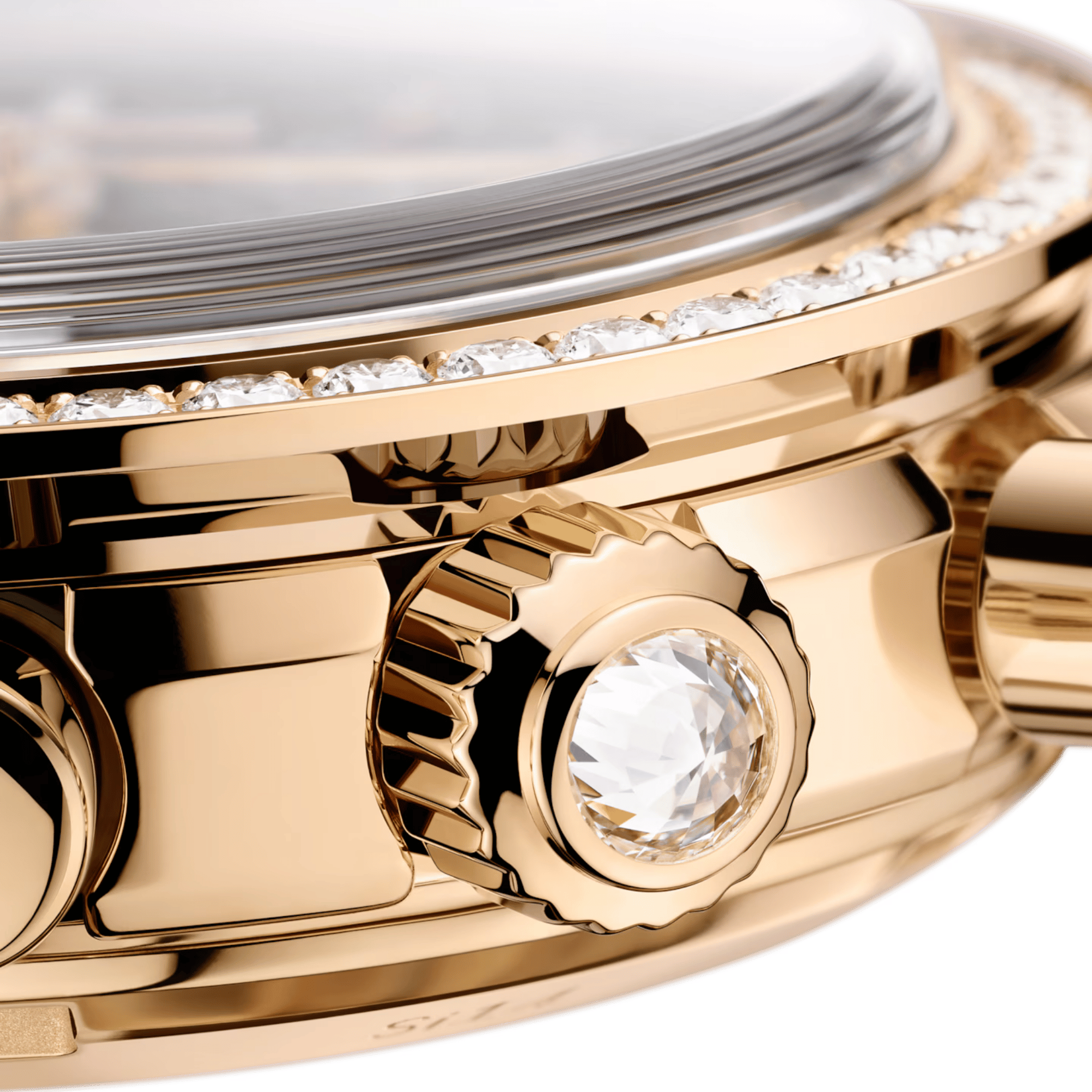 Speedmaster Moonshine Gold Diamond Green Dial 38mm Product Image 3