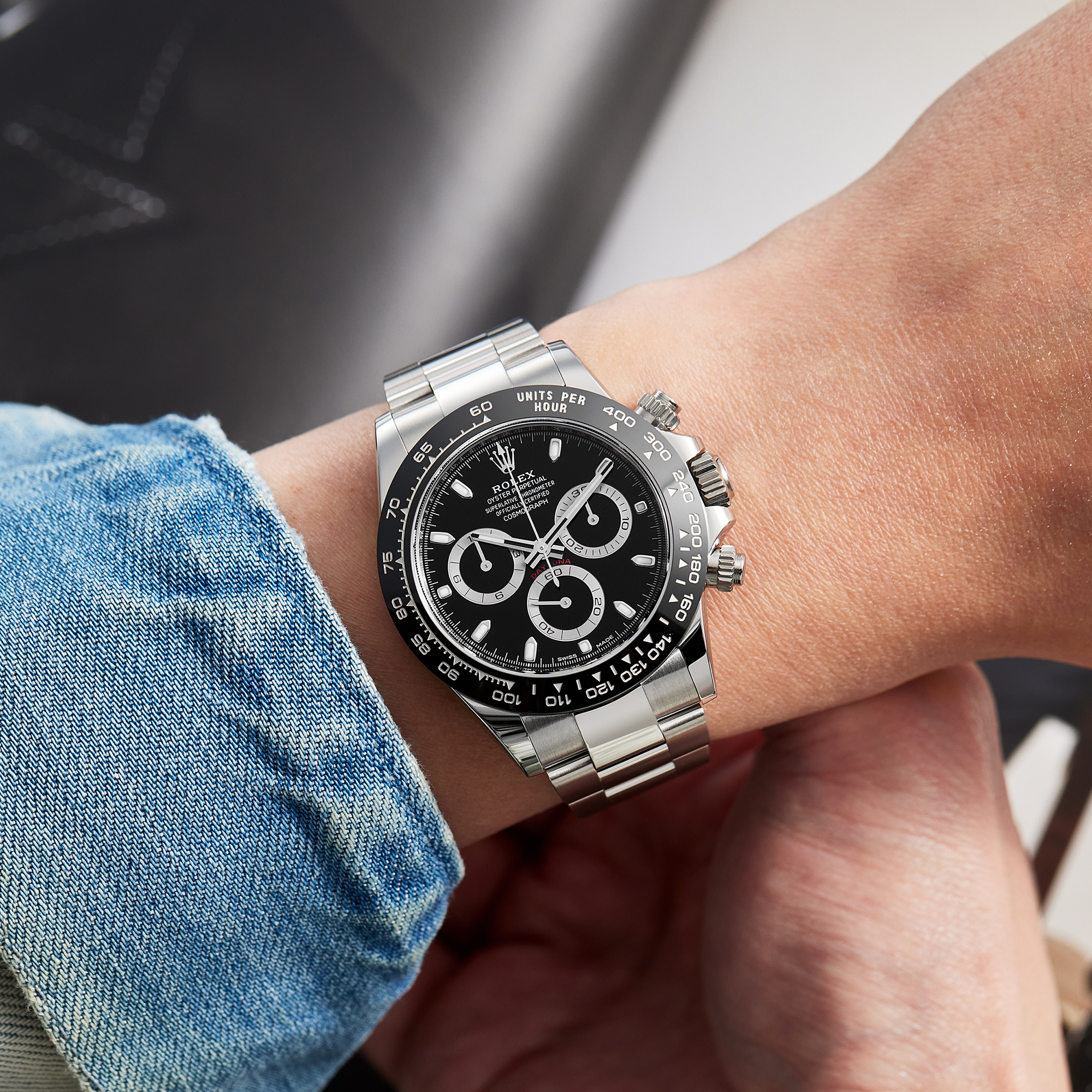 Daytona Steel Black Dial 40mm Product Image