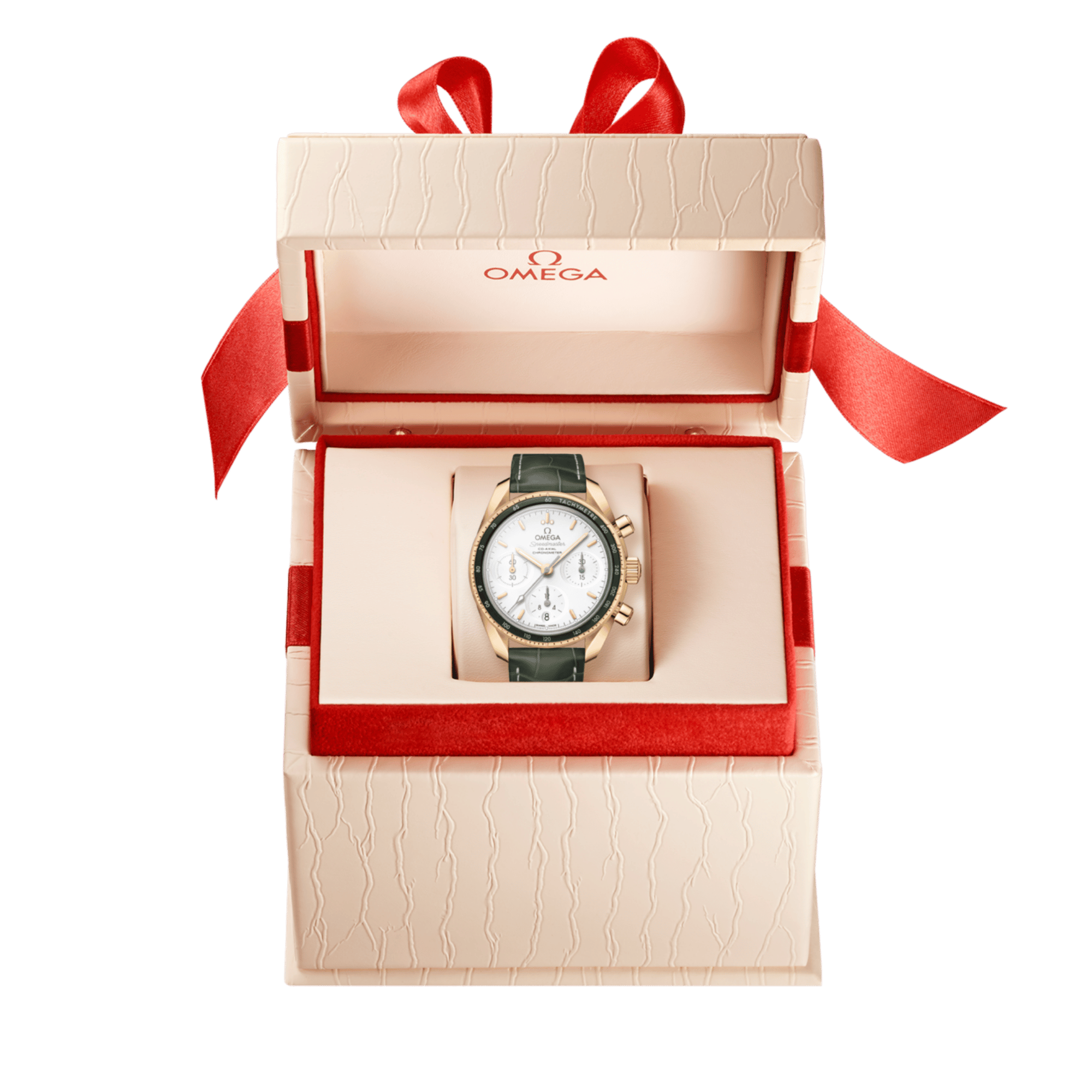 Speedmaster Yellow Gold Silver Dial 38mm Product Image 3