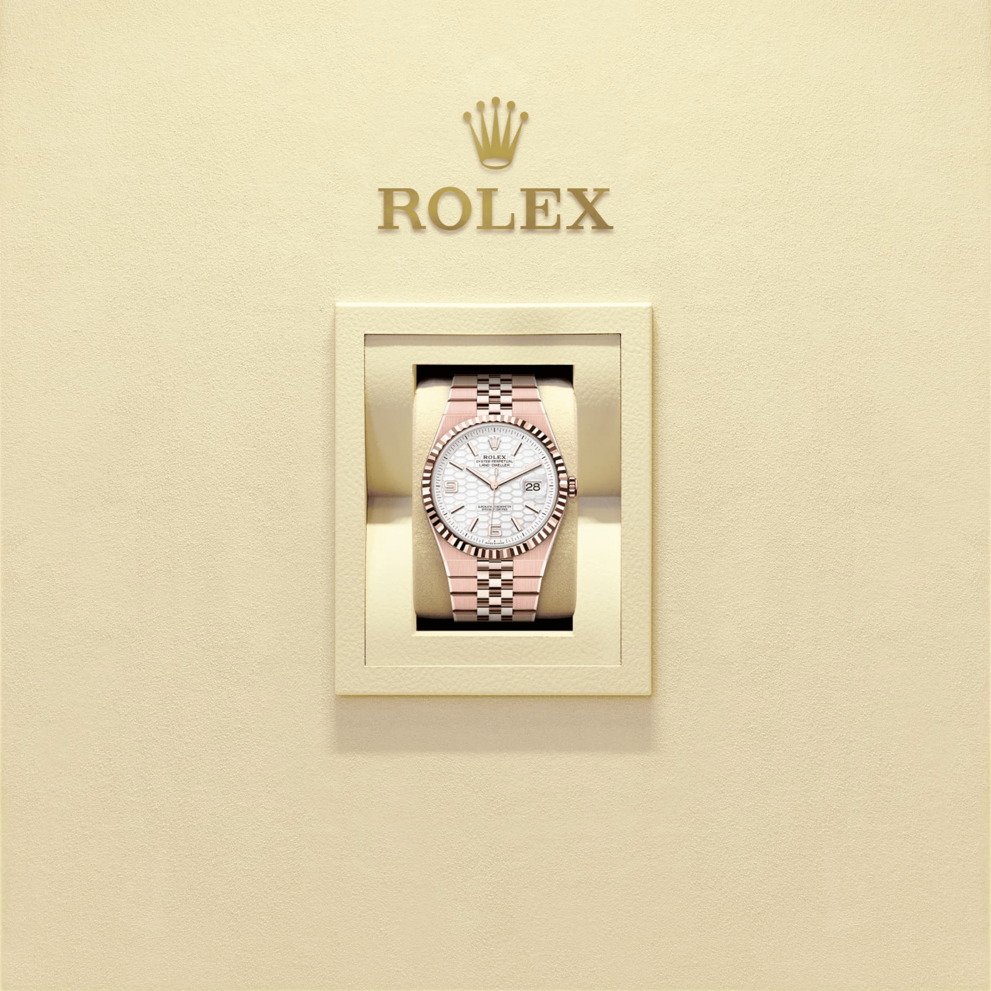 Land-Dweller Rose Gold Jubilee White Dial 40mm Product Image 5