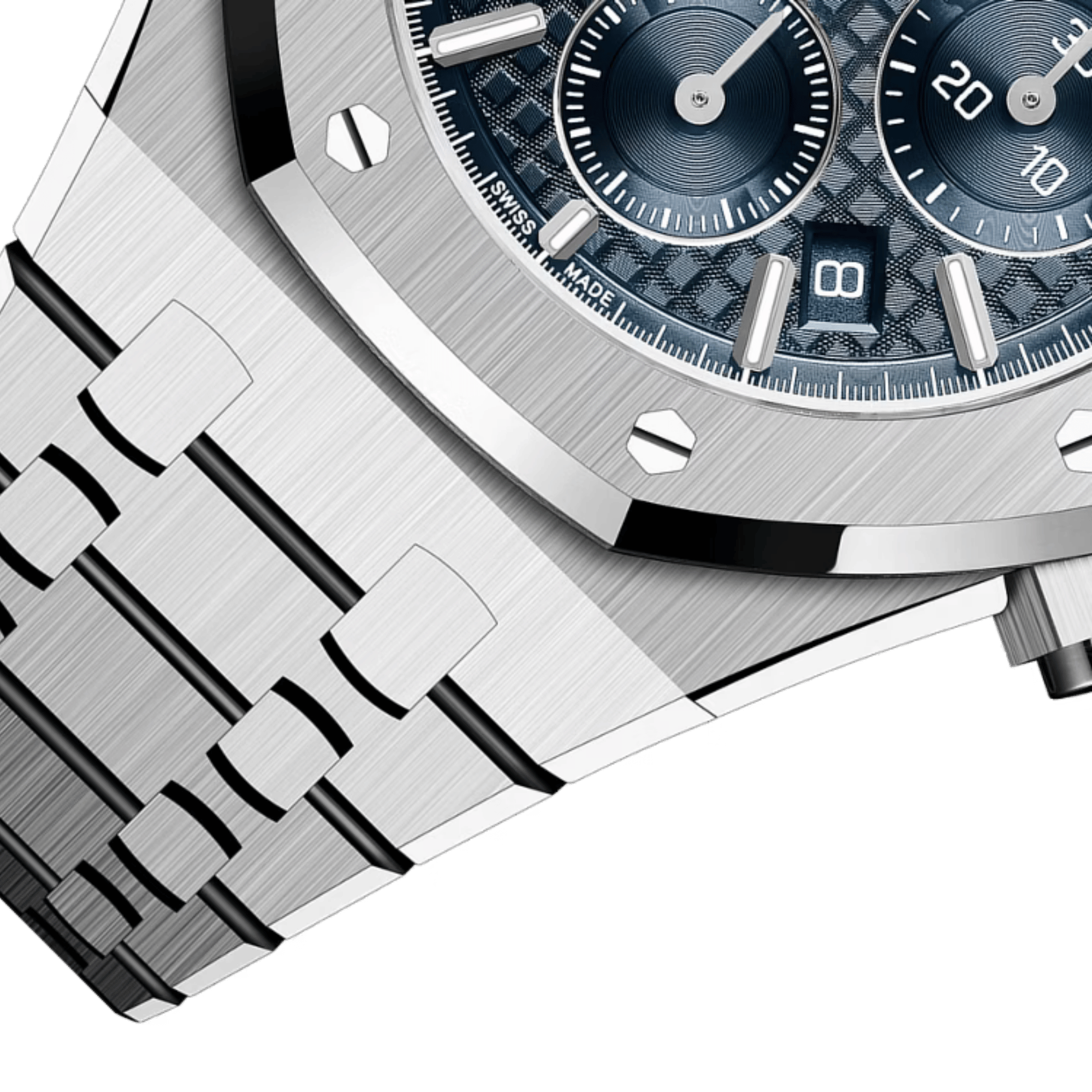 Royal Oak Chronograph Steel Blue Dial 38mm Product Image 4