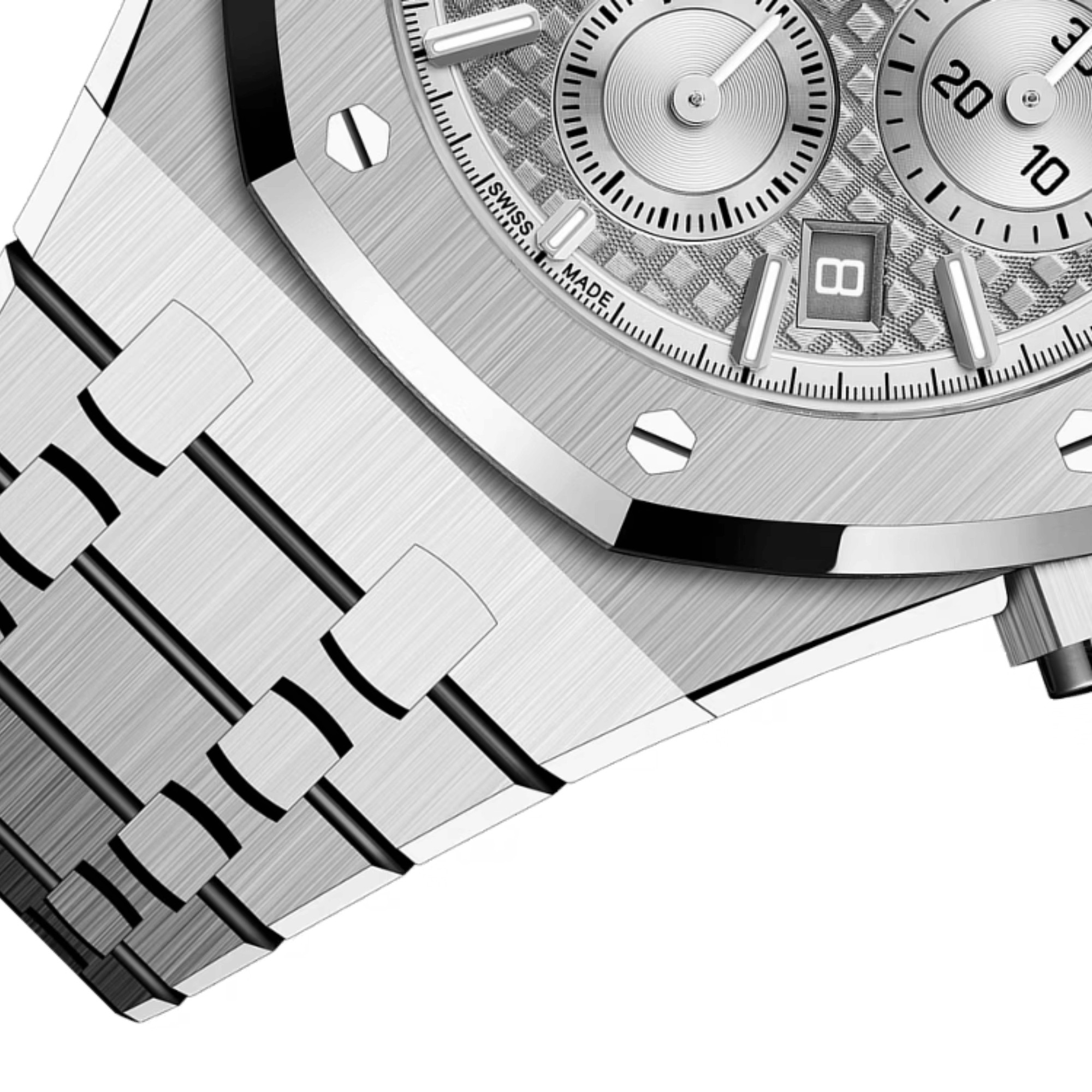 Royal Oak Chronograph Steel Grey Dial 38mm Product Image 5