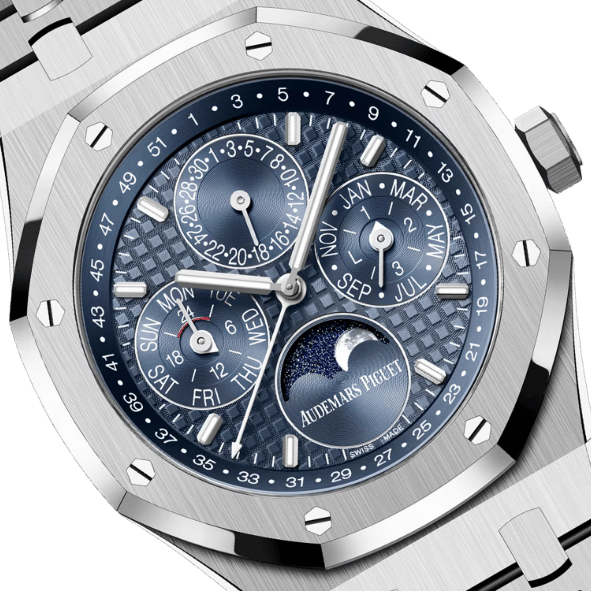 Royal Oak Perpetual Calendar Steel Blue Dial 41mm Product Image 1