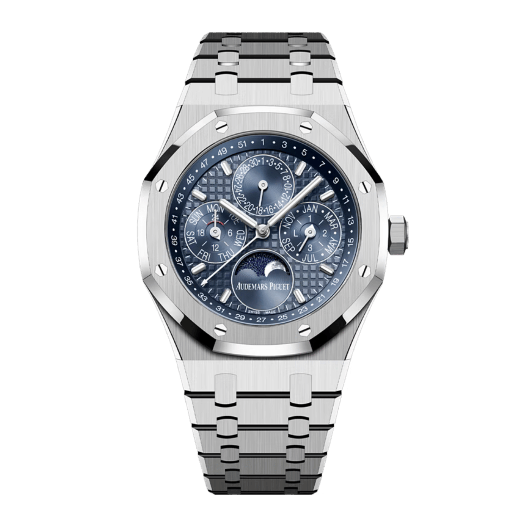 Royal Oak Perpetual Calendar Steel Blue Dial 41mm Product Image 7