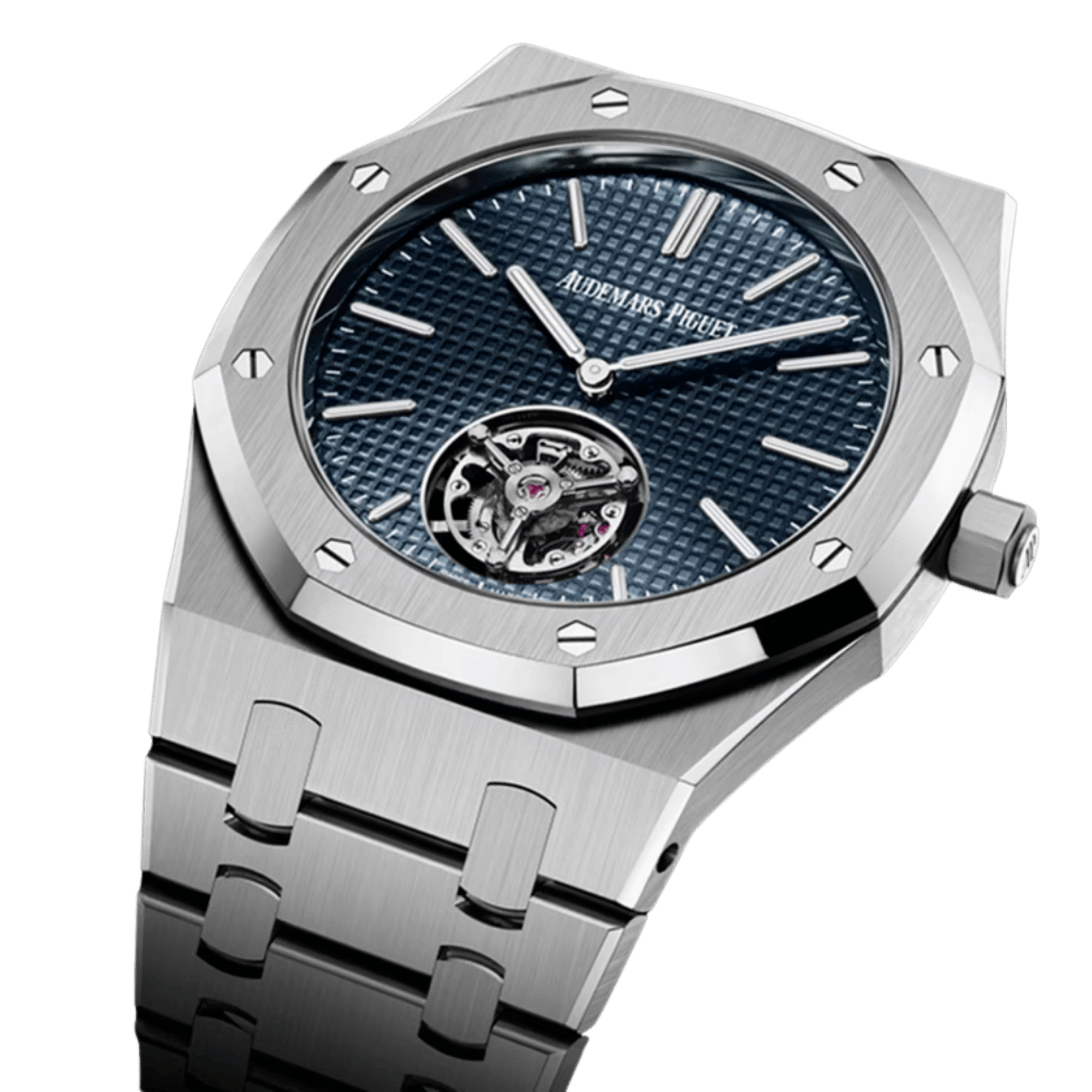 Royal Oak Selfwinding Flying Tourbillon Extra-Thin (RD#3) Steel Blue Dial 39mm Product Image 1