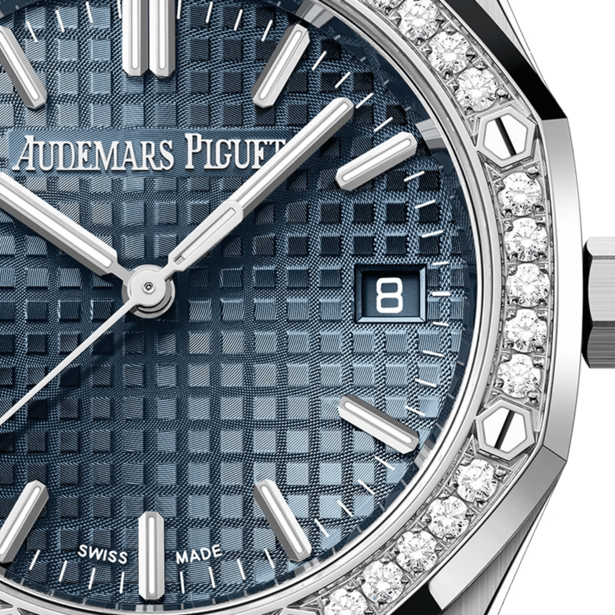 Royal Oak Steel Diamond Blue Dial 34mm Product Image 3