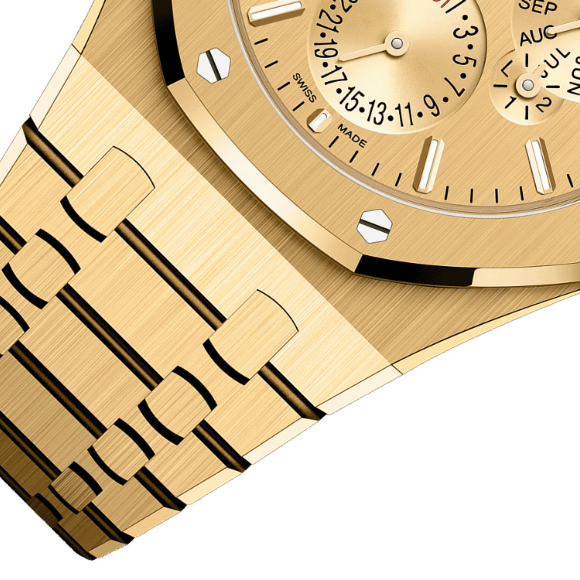 Royal Oak Perpetual Calendar Ultra-Thin Limited Edition Yellow Gold Gold Dial 41mm Product Image 4