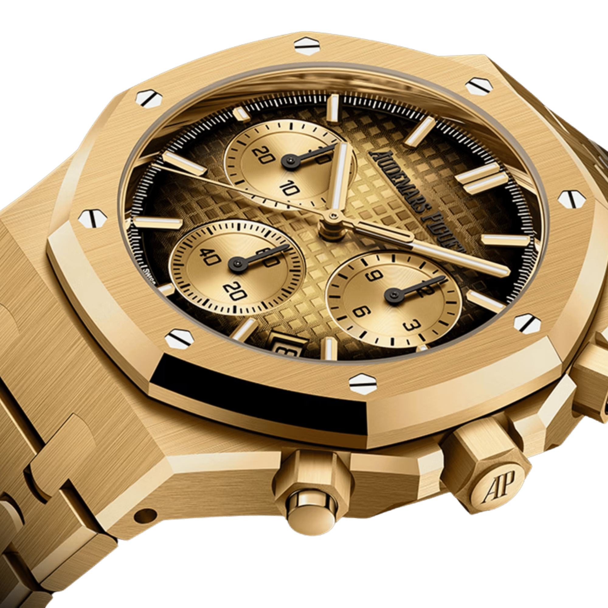 Royal Oak Chronograph Yellow Gold Champagne Dial 41mm Product Image 1
