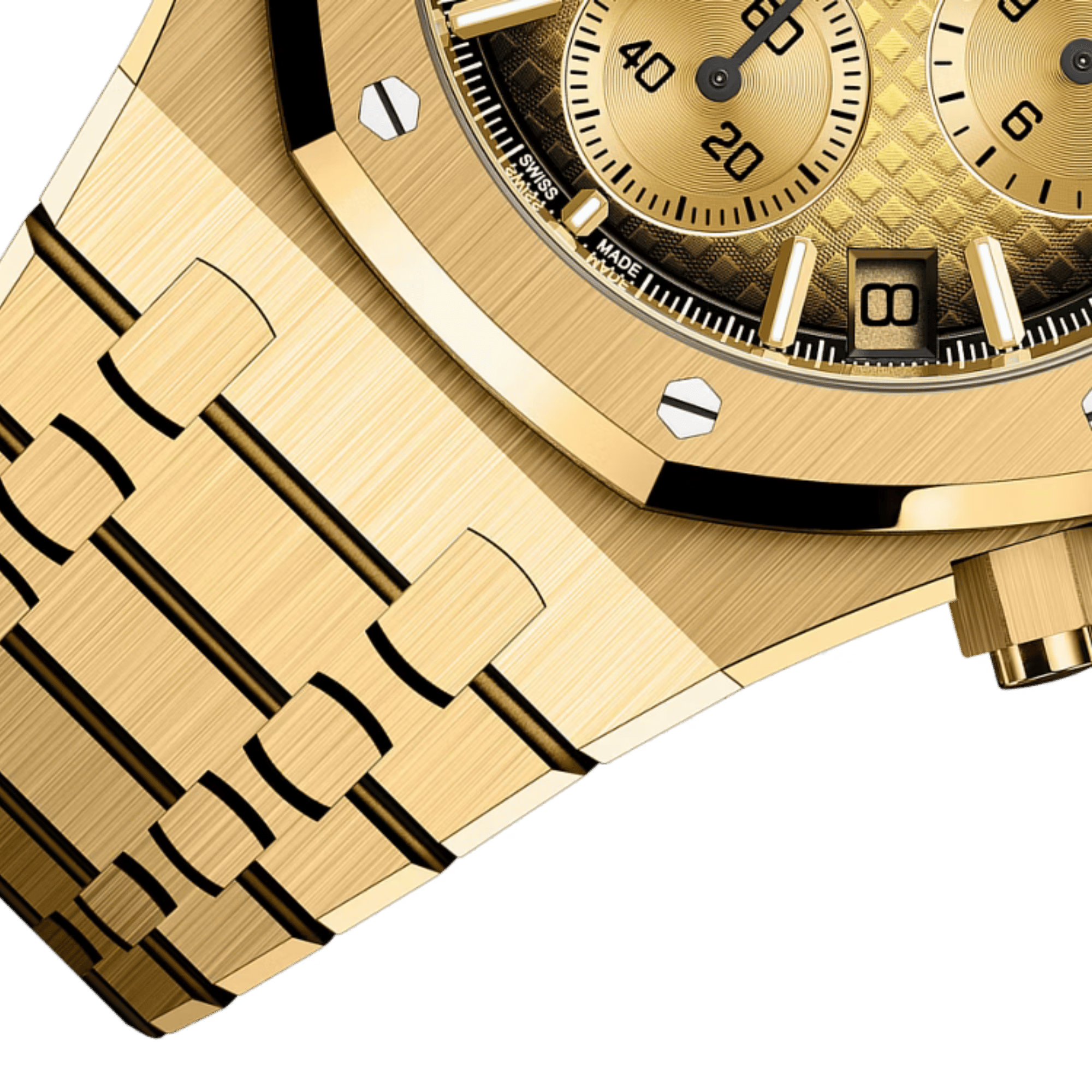 Royal Oak Chronograph Yellow Gold Champagne Dial 41mm Product Image 4