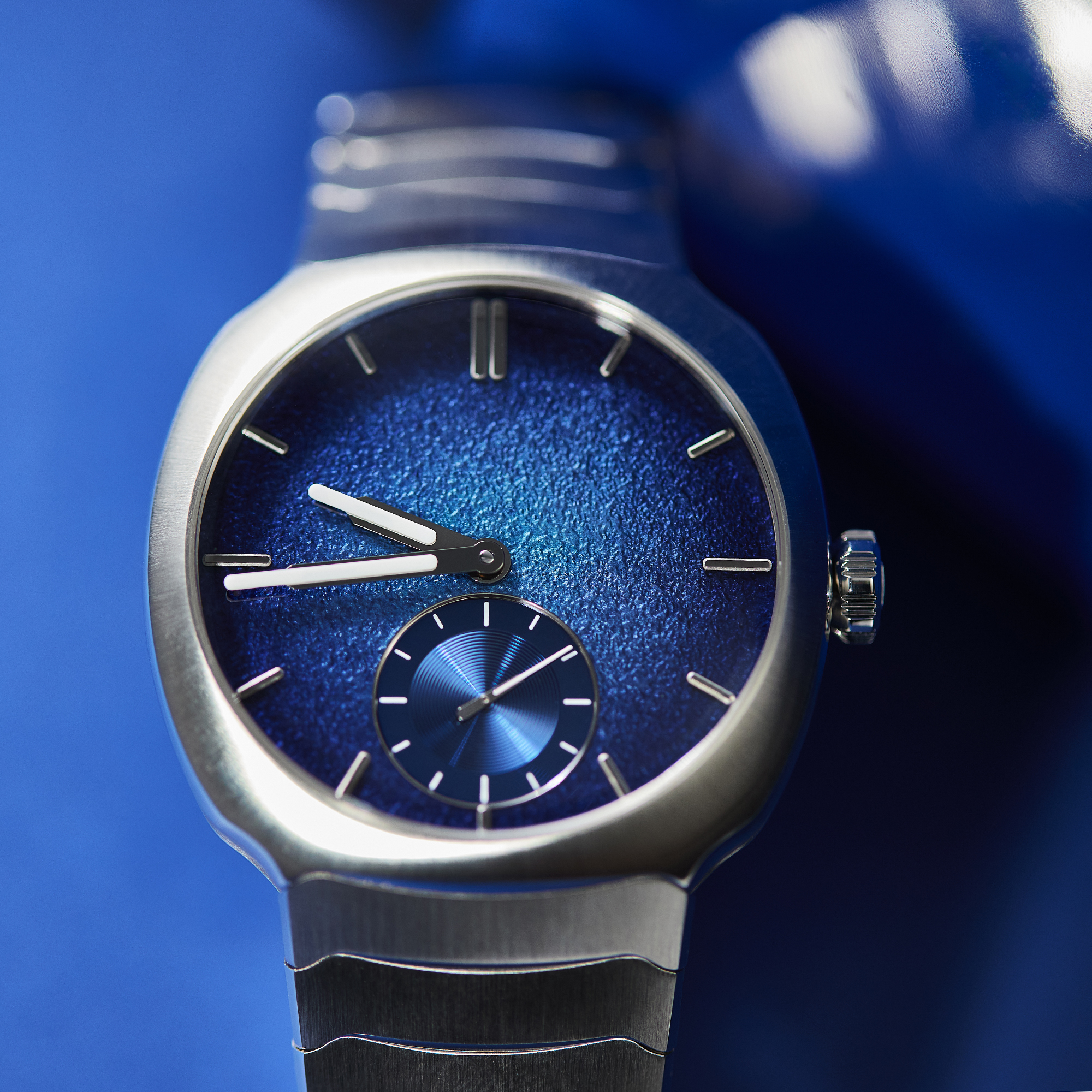 Streamliner Small Seconds Steel Blue Enamel Dial 39mm Product Image 14