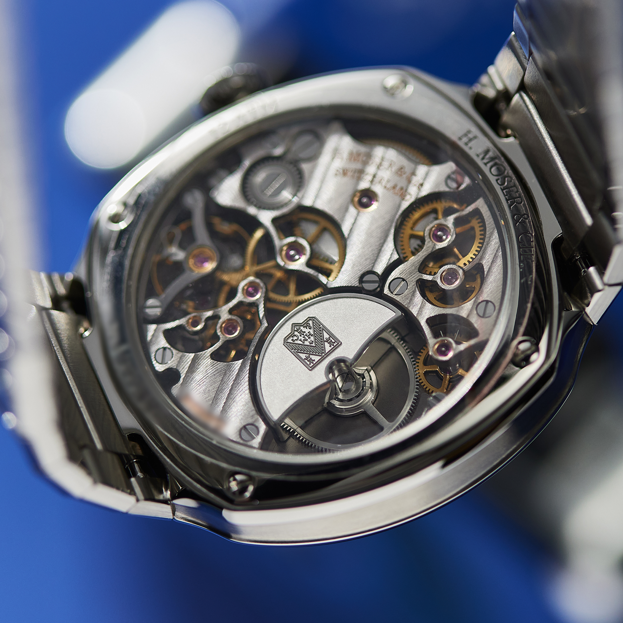 Streamliner Small Seconds Steel Blue Enamel Dial 39mm Product Image 15