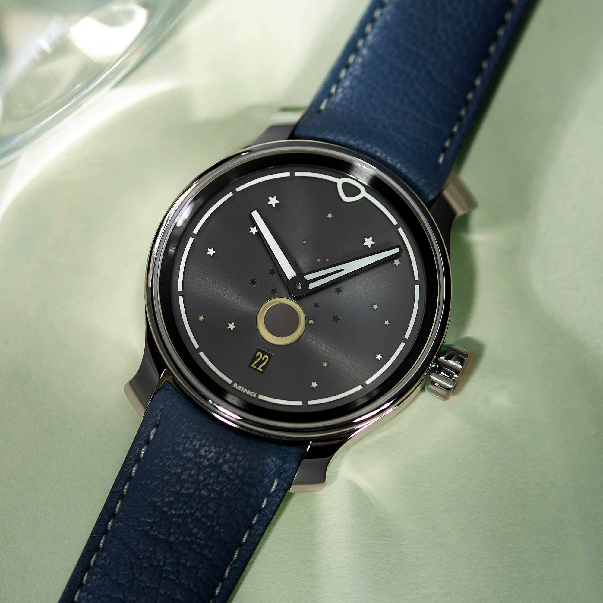 37.05 Moonphase Series 2 Steel Grey Dial 38mm Product Image 13