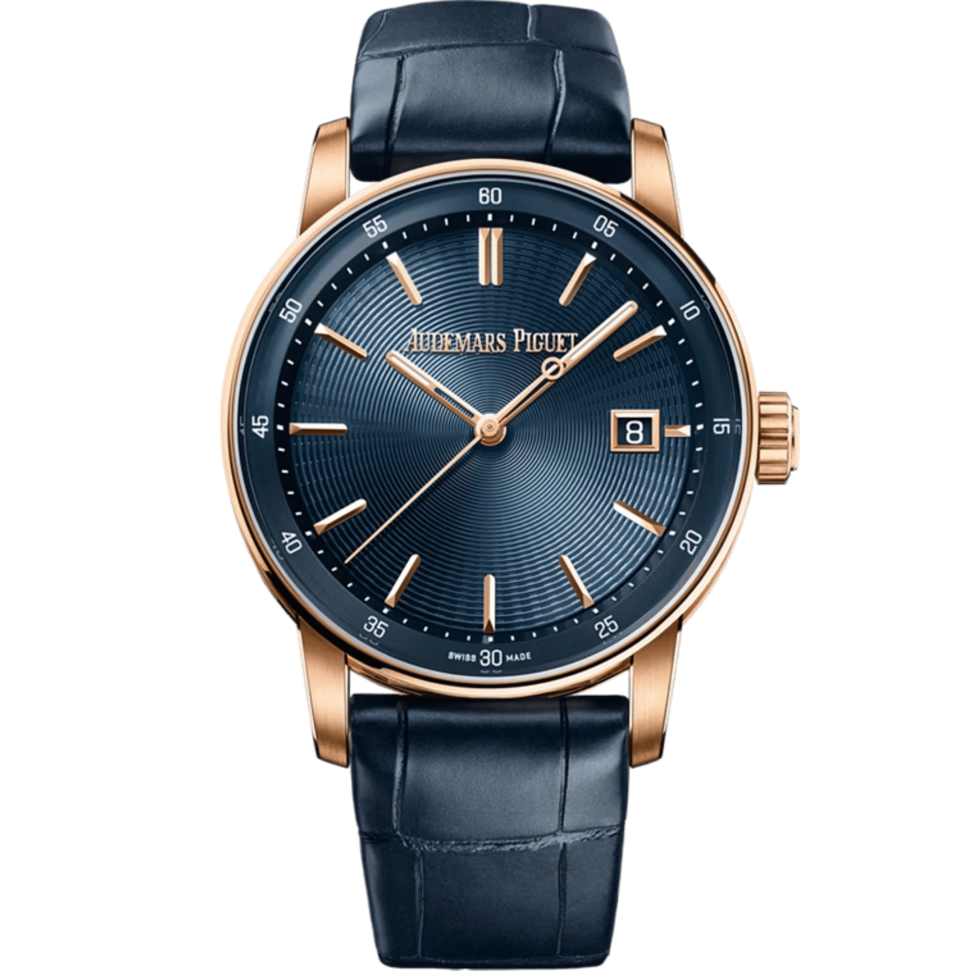 Code 11.59 Rose Gold Blue Dial 41mm Product Image 6