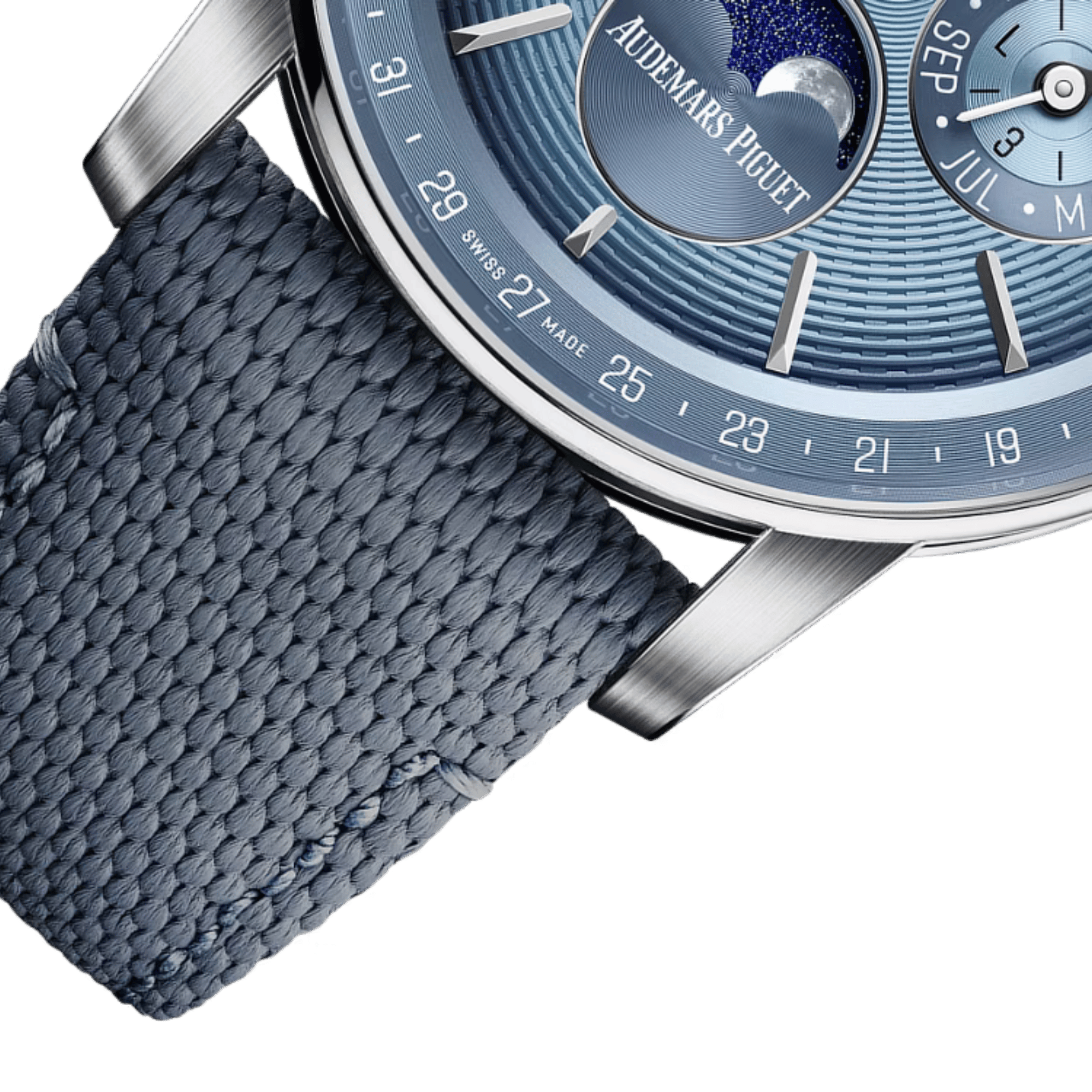 Code 11.59 Perpetual Calendar White Gold Ice Blue Dial 41mm Product Image 5