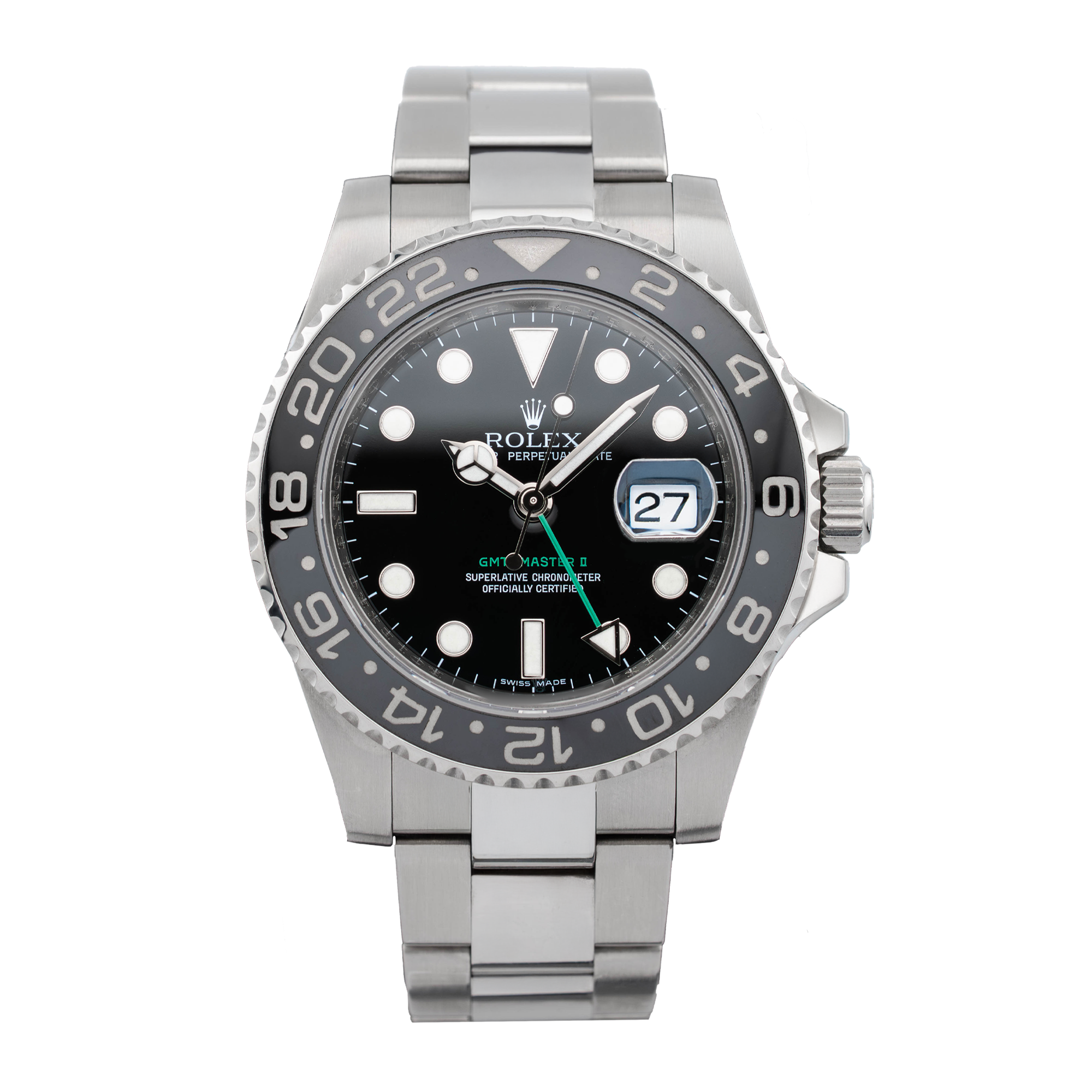 GMT-Master II Steel Black Dial 40mm Product Image