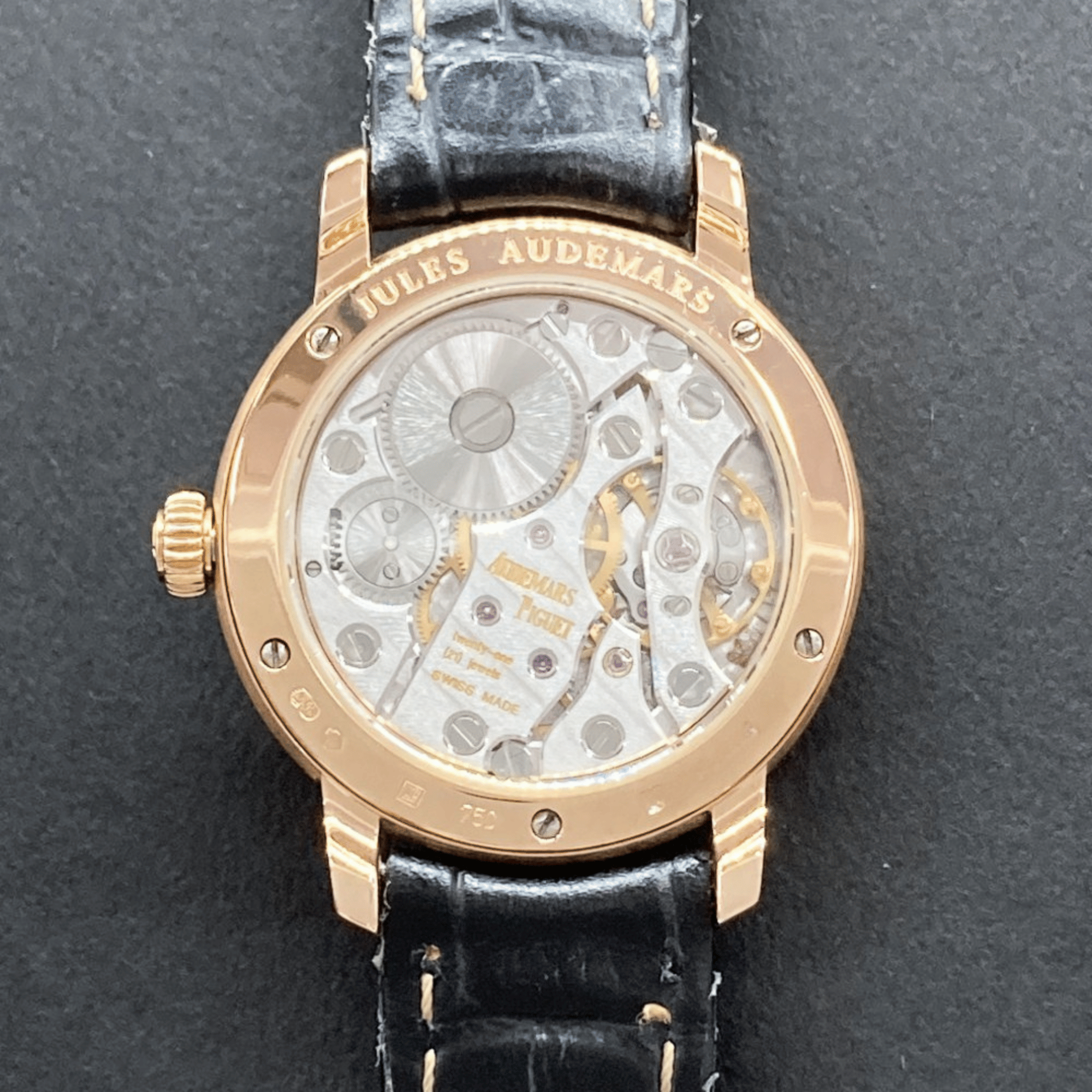 Jules Audemars Rose Gold Silver Dial 28mm Product Image 6