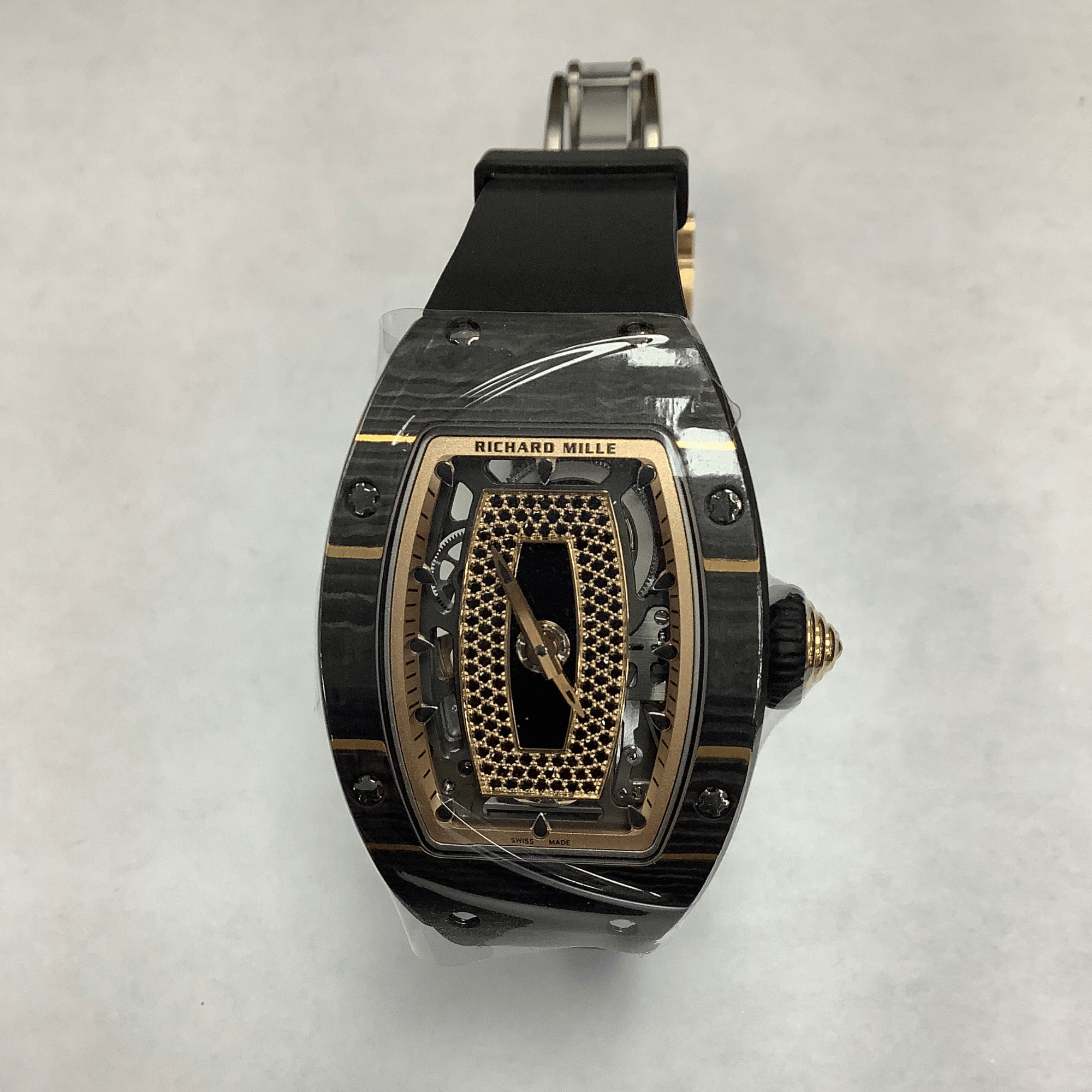 RM07-01 Carbon TPT Rose Gold Product Image 1