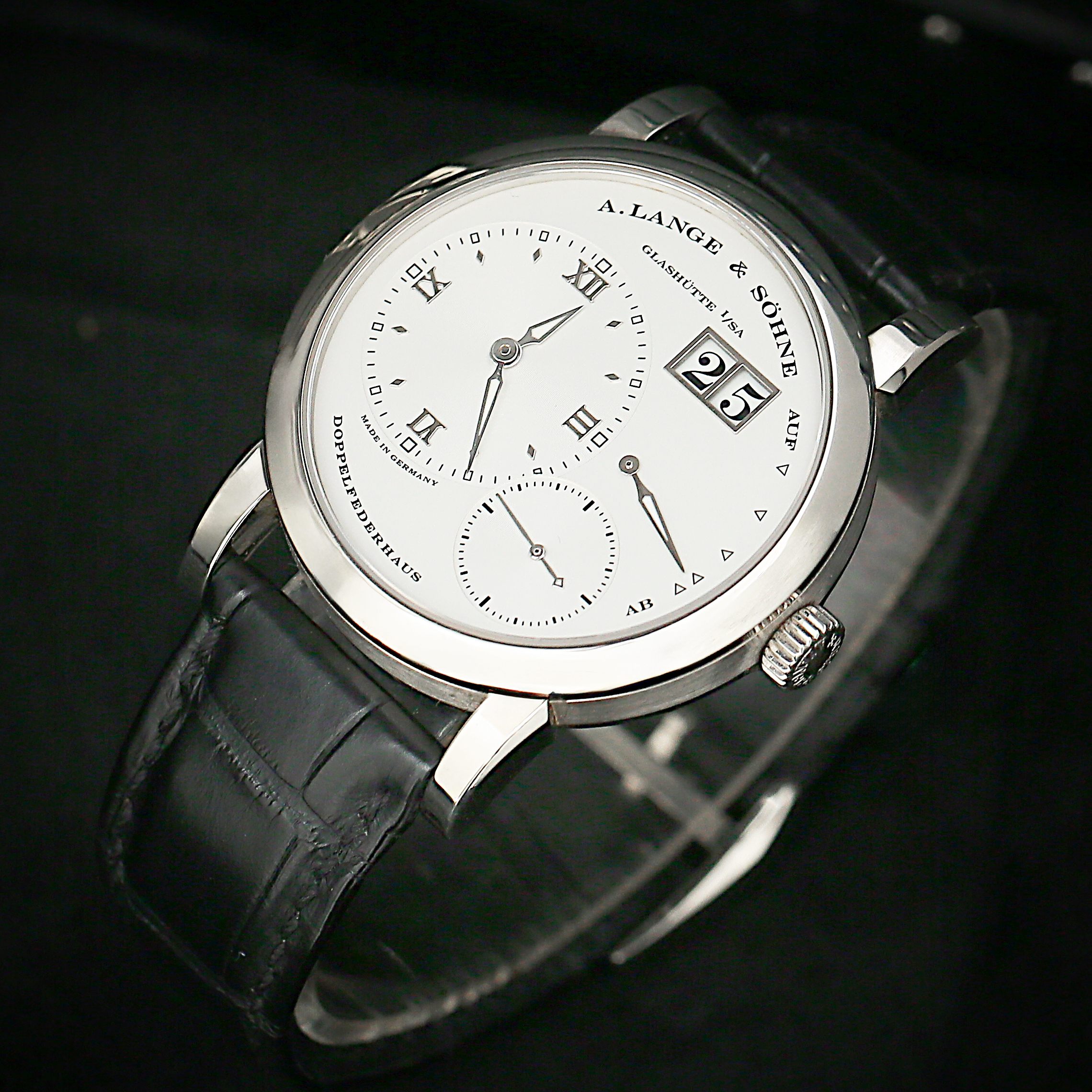 Lange 1 White Gold Silver Dial 38mm Product Image 1